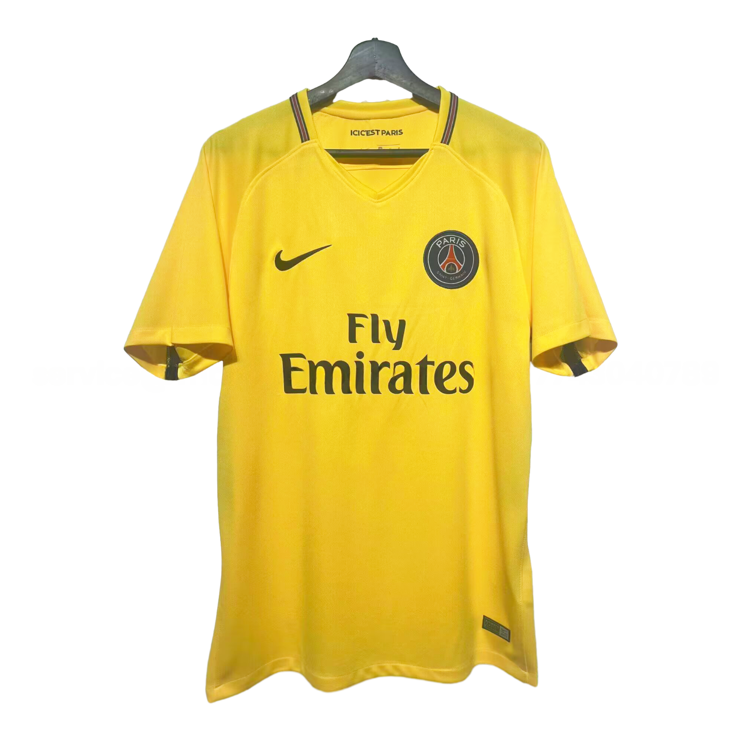 Retro Paris Saint-Germain PSG 2017-18 Away Jersey - UnitedFutballJersey
