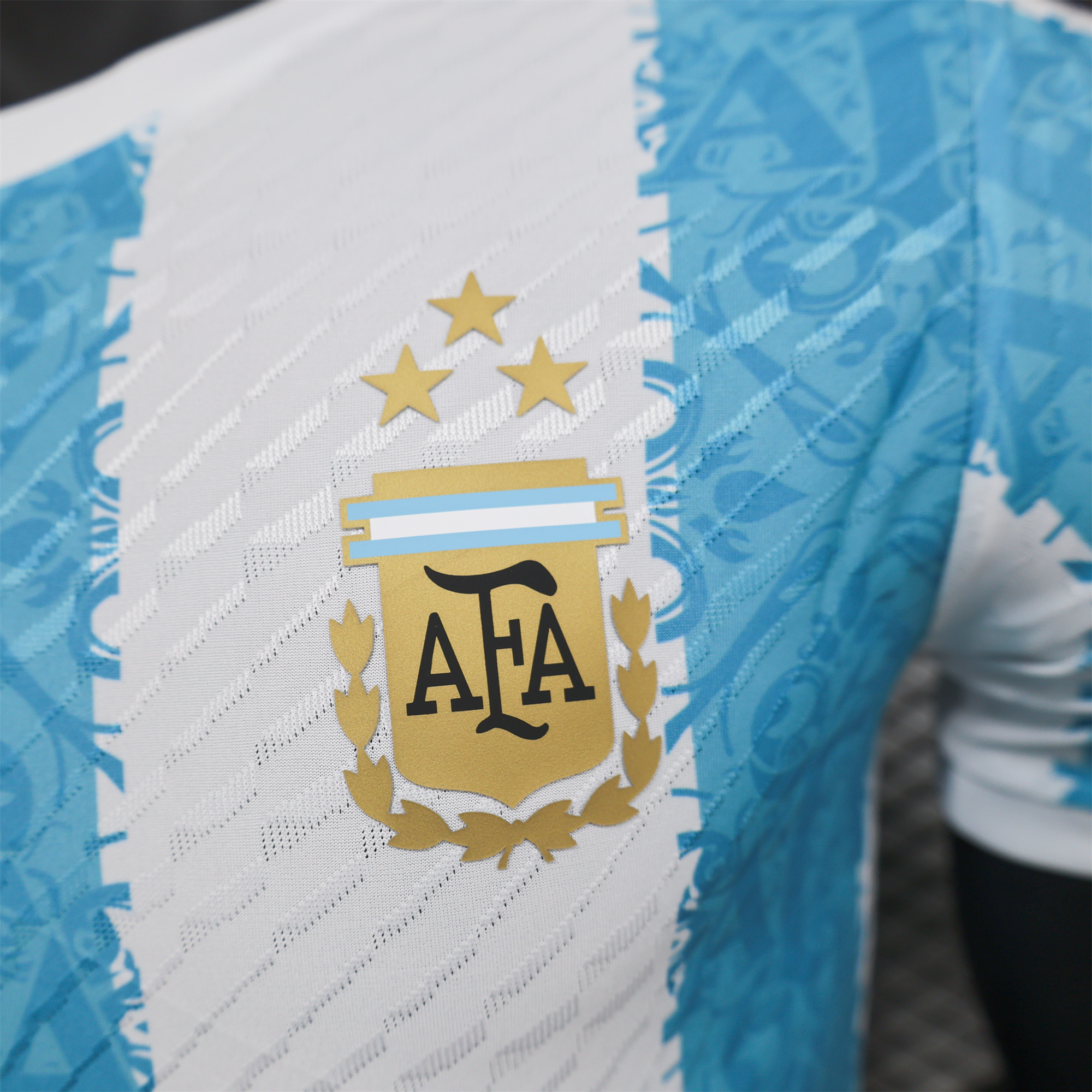 Argentina 2024 Blue and White Stripes Special Edition Jersey - Player Version - UnitedFutballJersey