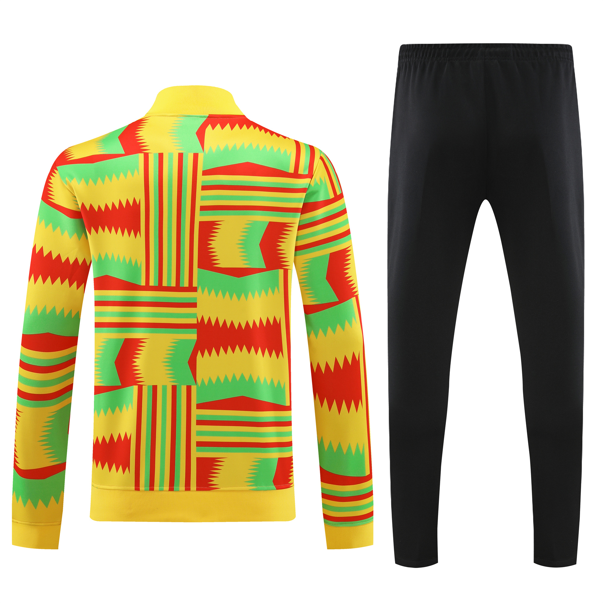 Ghana 23-24 Jacket Training Tracksuit - Yellow - UnitedFutballJersey