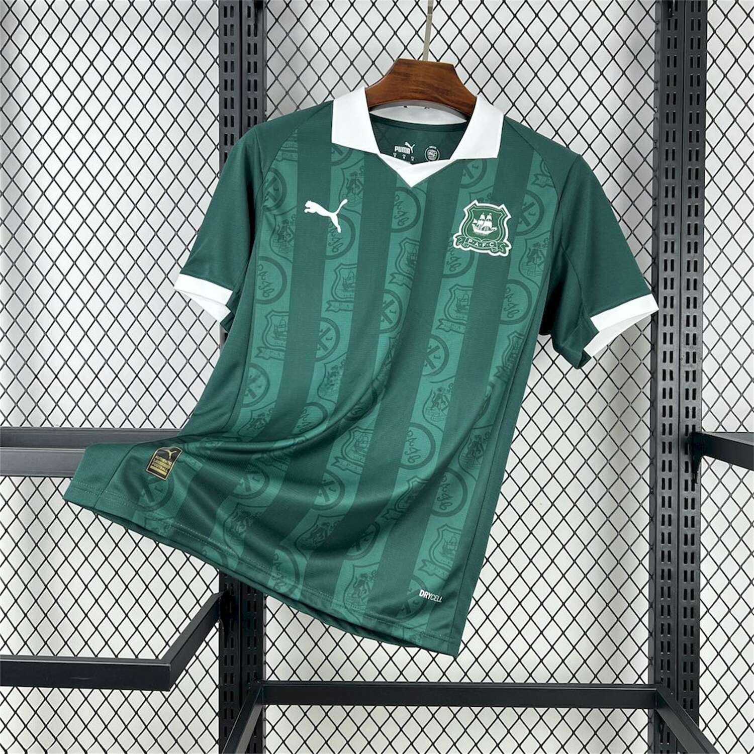 Plymouth Argyle 25-26 Home Unsponsored Jersey - Fans Version - UnitedFutballJersey