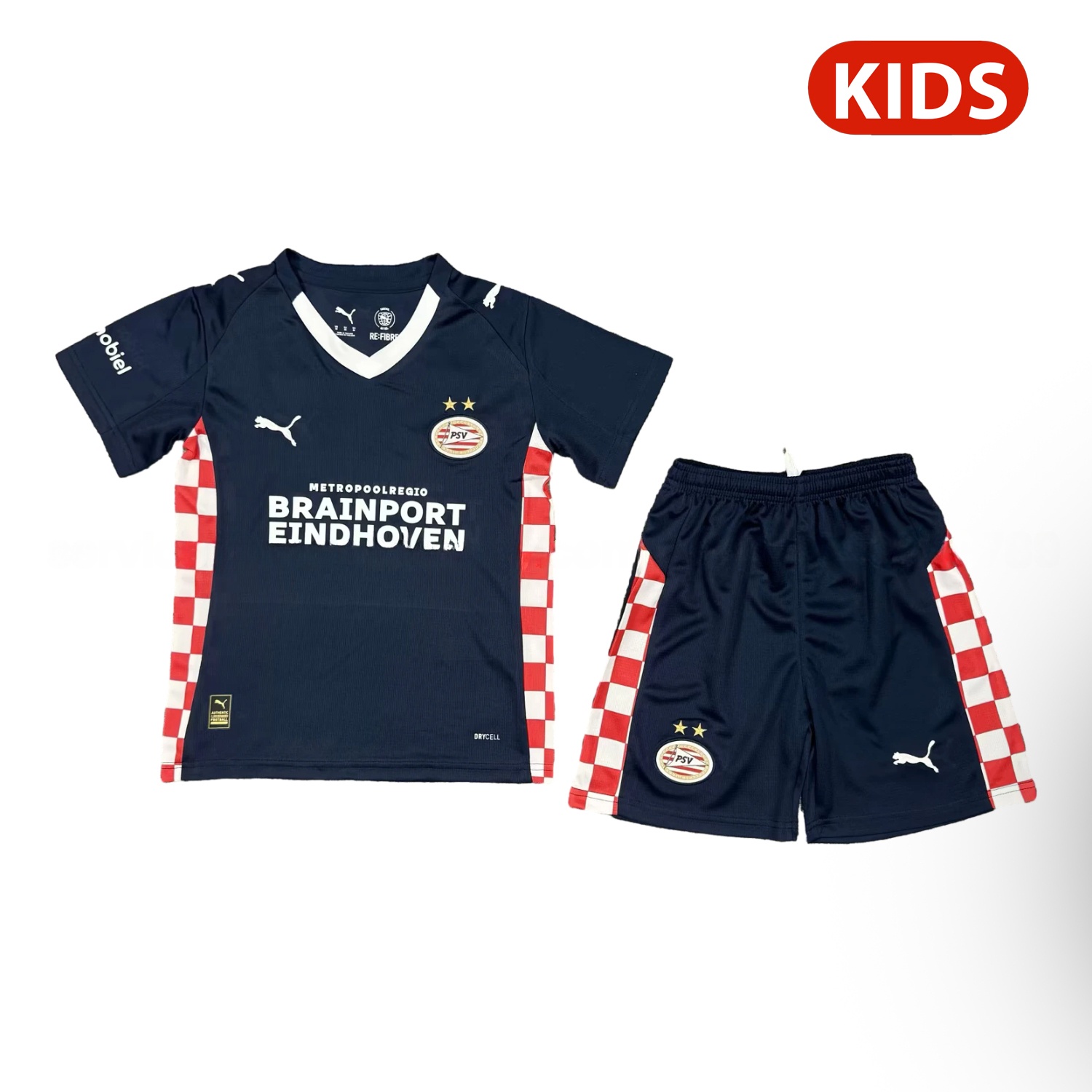 PSV Eindhoven 25-26 Away Kids Kit - UnitedFutballJersey
