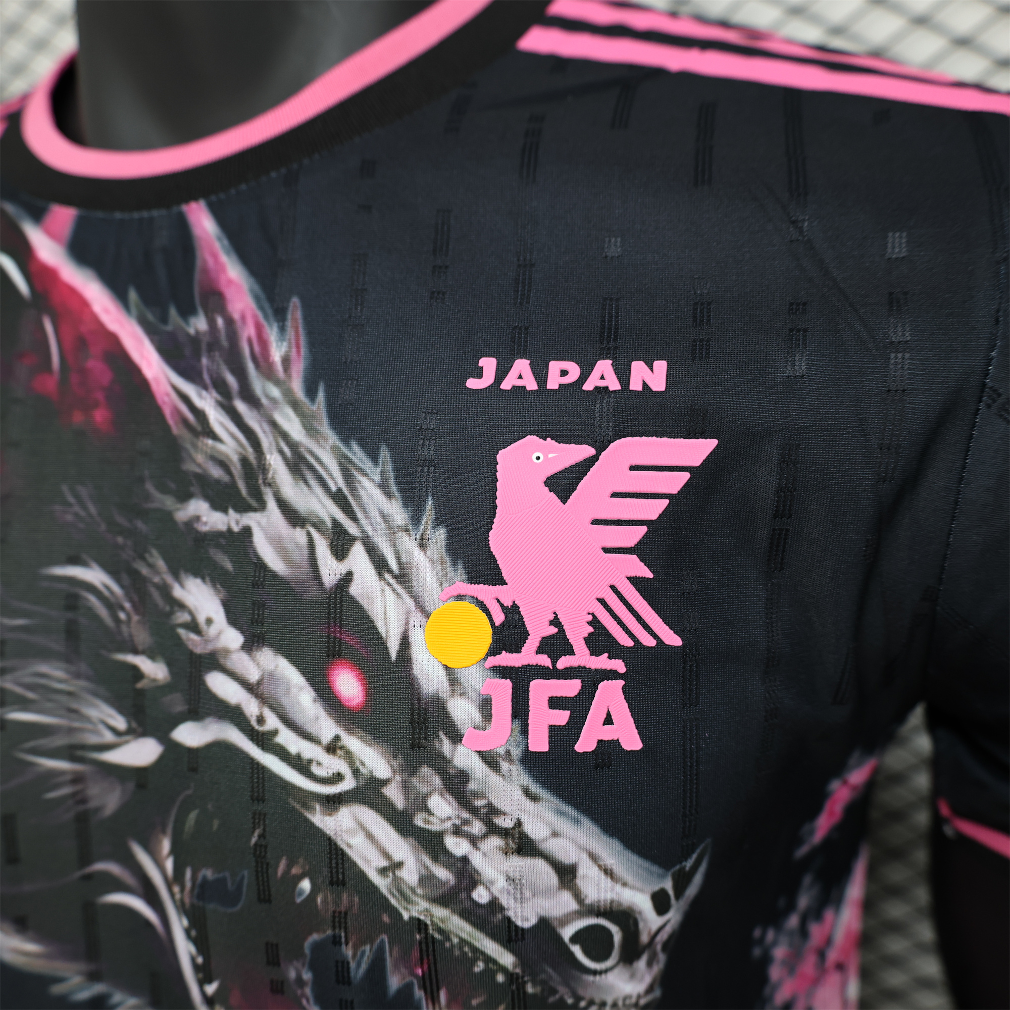 Japan 2024 Black Kyoto and Dragon Special Edition Jersey - Player Version - UnitedFutballJersey