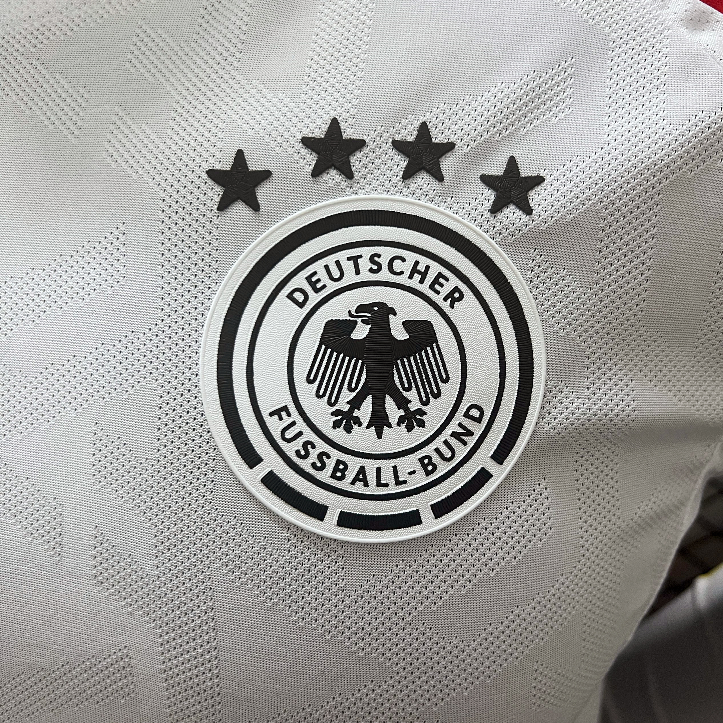 Germany 2024 Home Long Sleeve Jersey - Player Version - UnitedFutballJersey