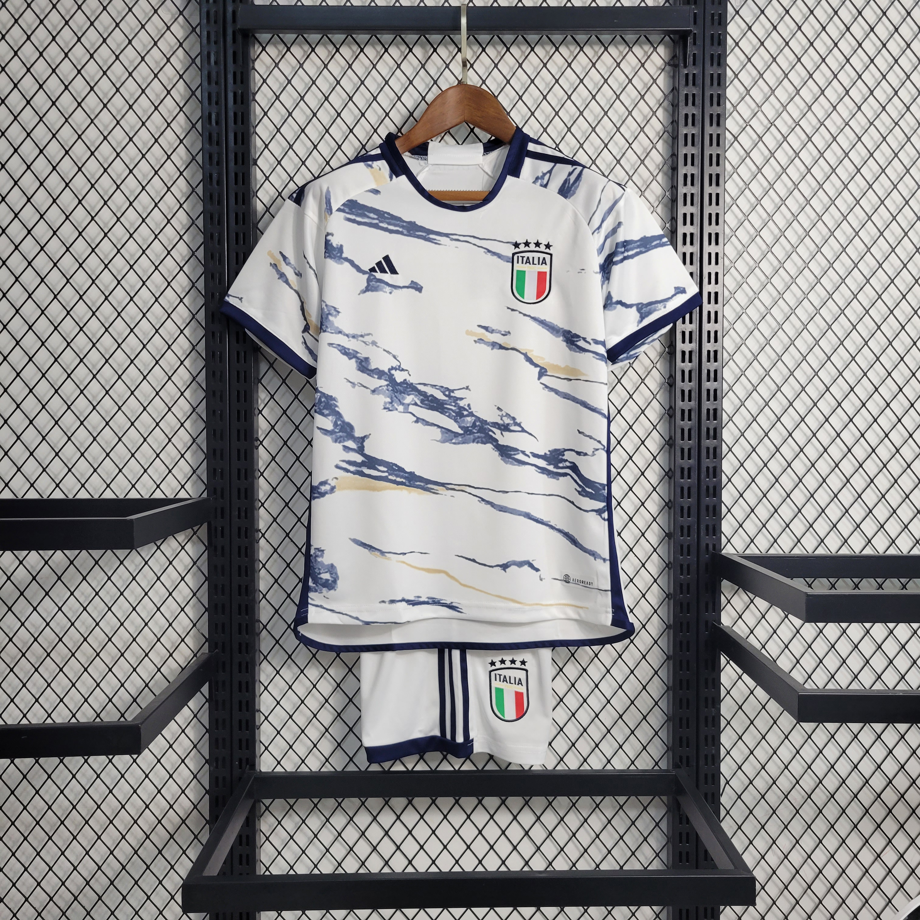 Italy 23-24 Away Kids Kit - UnitedFutballJersey
