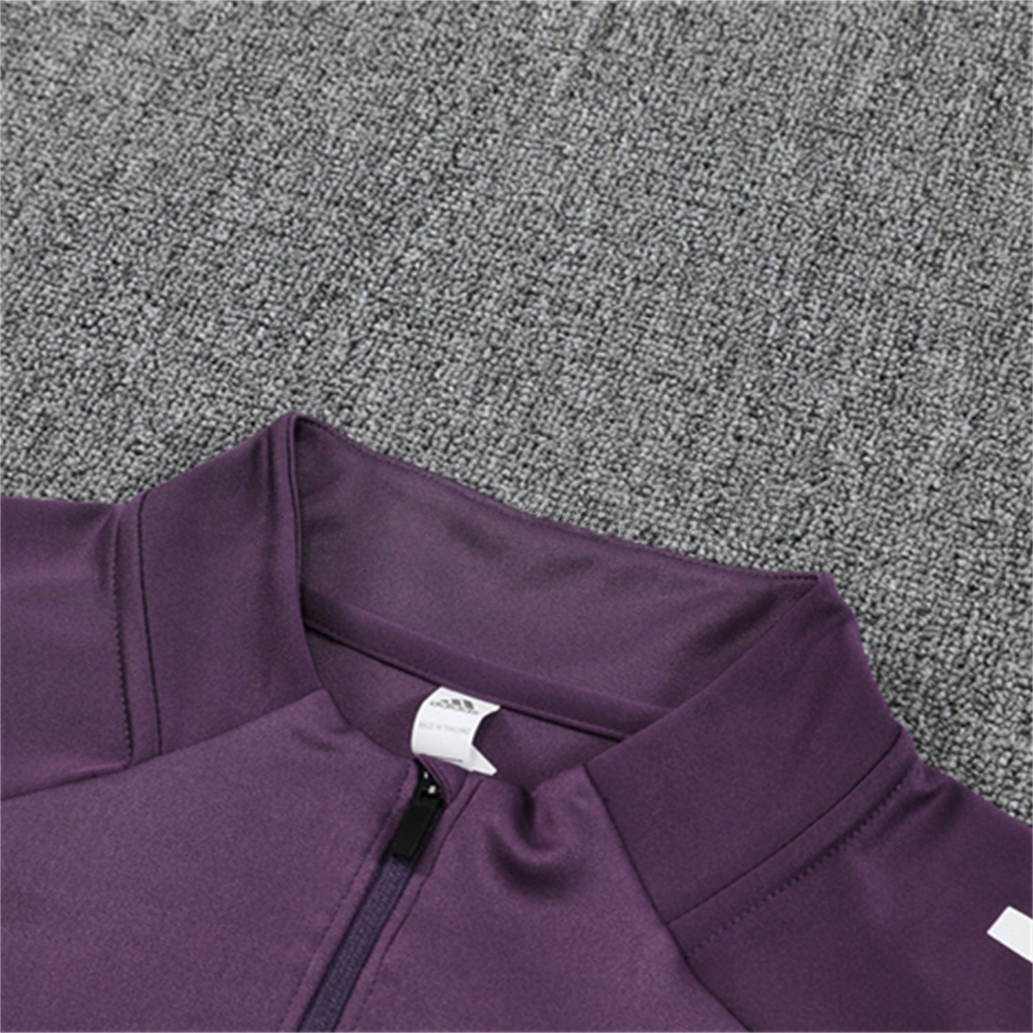 Manchester United 25-26 Long Sleeves Training Set - Purple Top & Black Pants - UnitedFutballJersey
