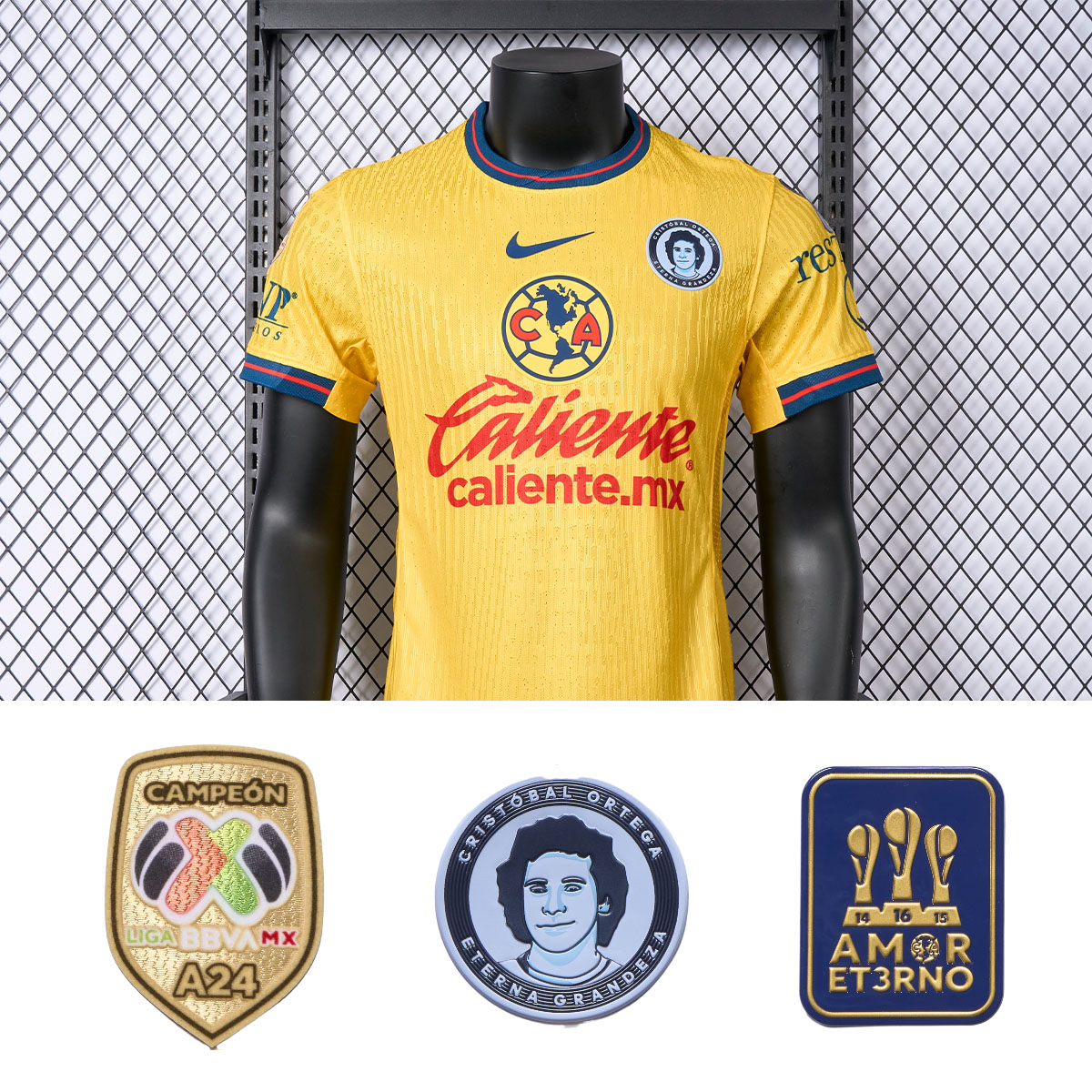 Club América 24-25 Home Jersey - Player Version - UnitedFutballJersey