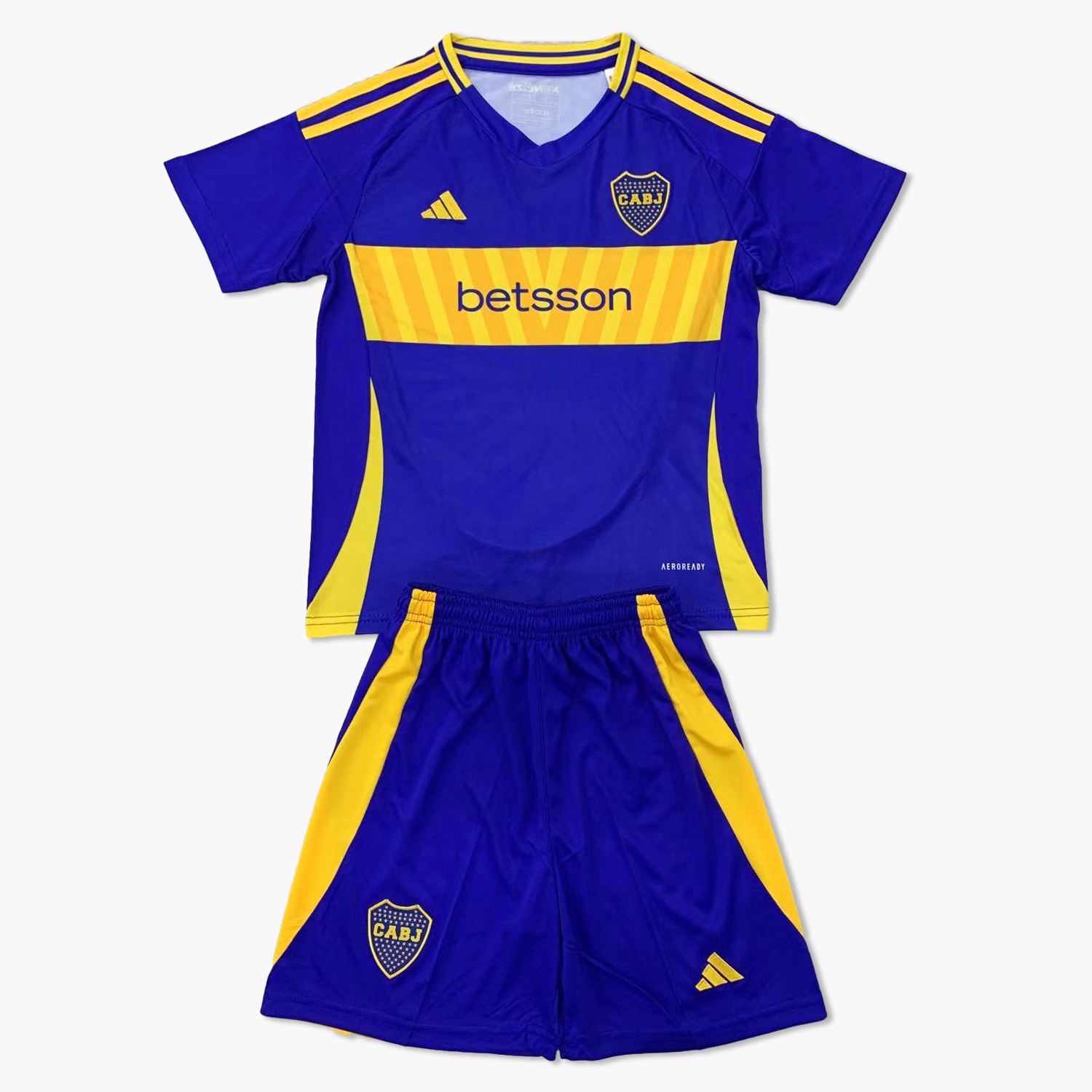 Boca Juniors 24-25 Home Kids Kit - UnitedFutballJersey