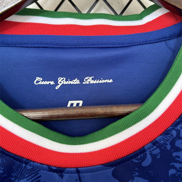 Italy 2024 Blue Special Edition Jersey - Fans Version - UnitedFutballJersey