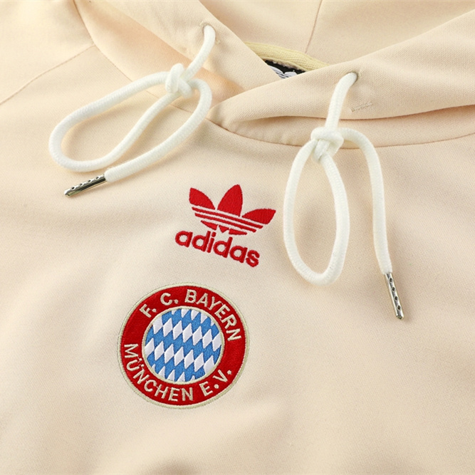 Bayern Munich 24-25 Originals LFSTLR Training Hoodie Set - Beige - UnitedFutballJersey