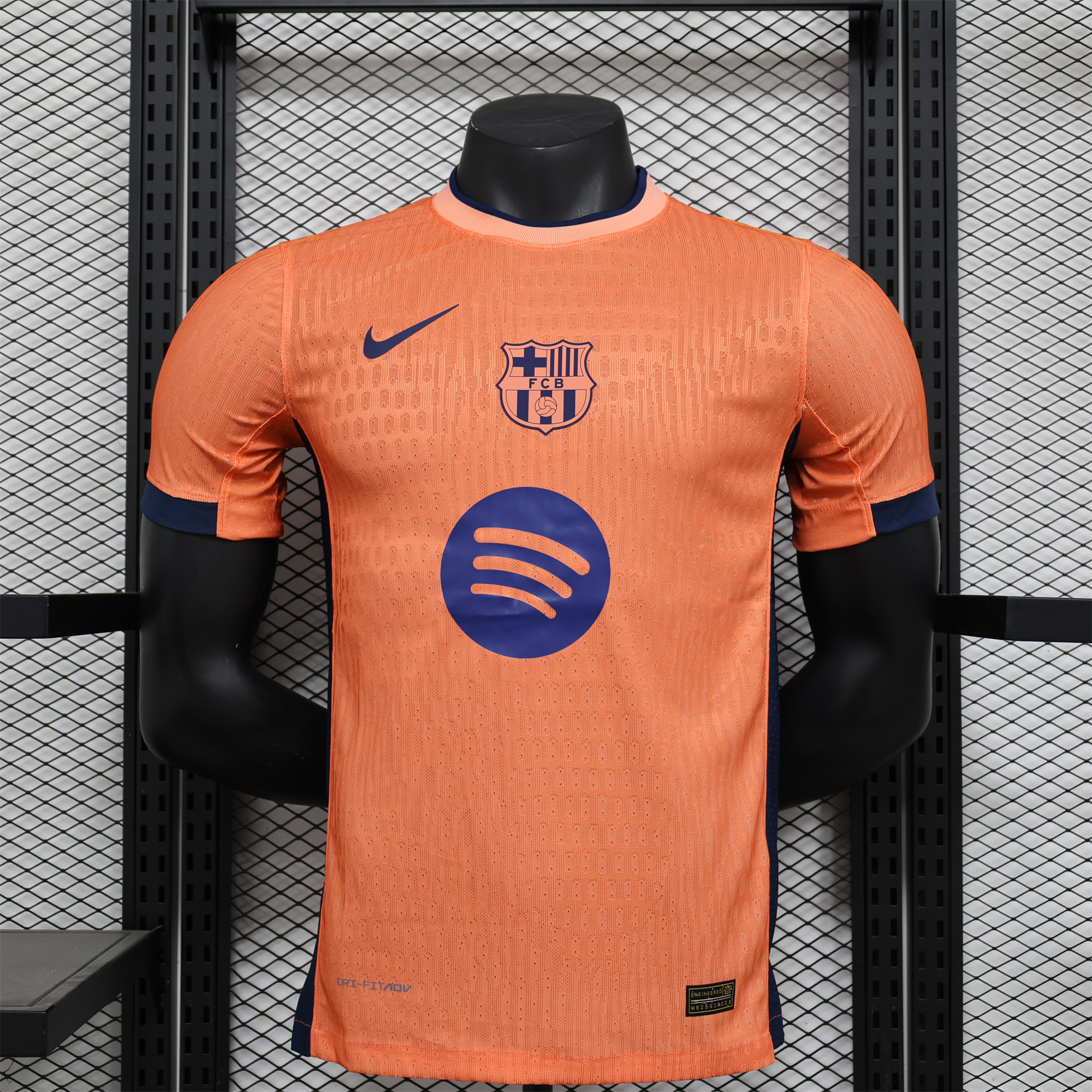 Barcelona 24-25 Orange Special Edition Jersey - Player Version - UnitedFutballJersey