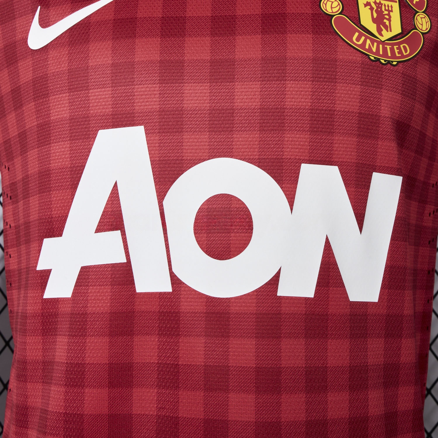 Retro Manchester United 2012-13 Home Jersey - Player Version - UnitedFutballJersey