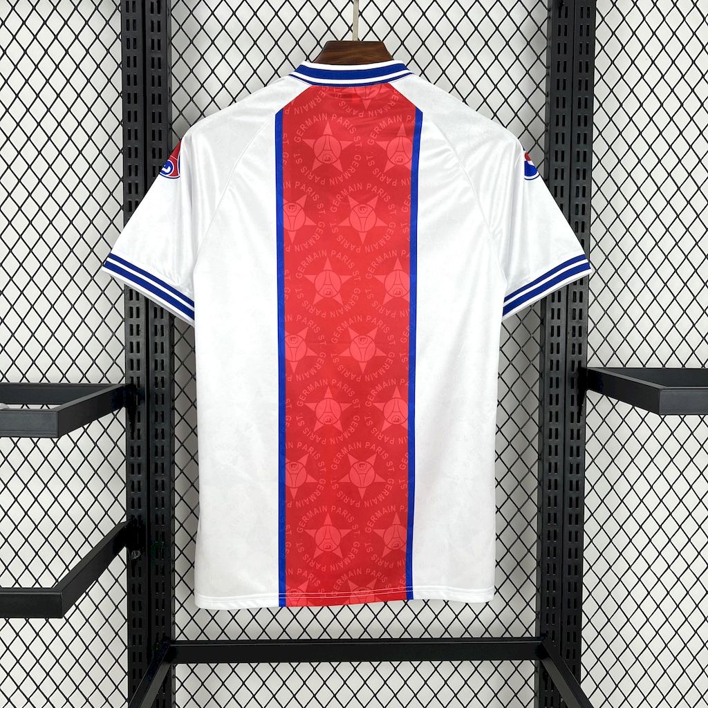 Retro Paris Saint-Germain PSG 1994-95 Away Unsponsored Jersey - UnitedFutballJersey