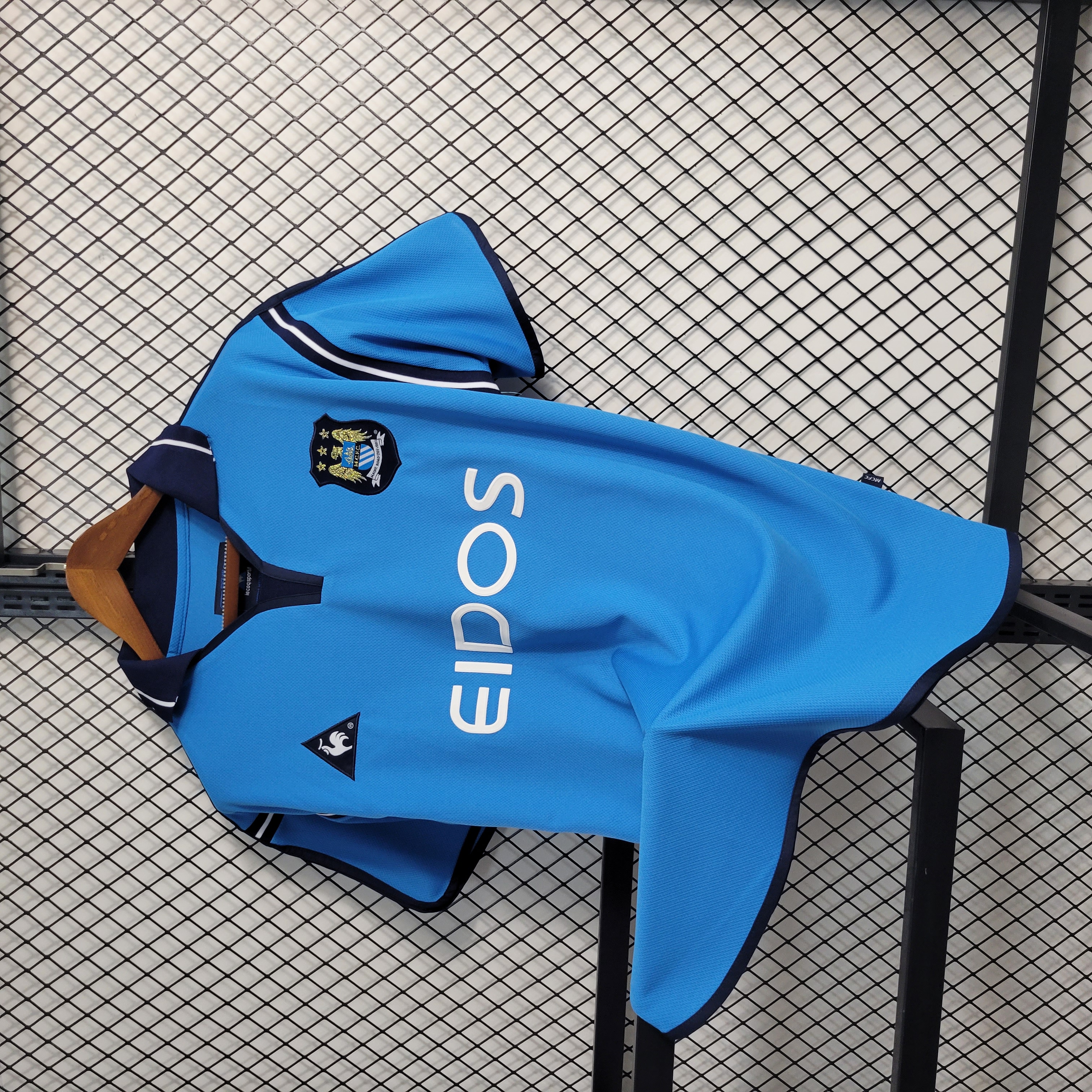 Retro Manchester City 2001-02 Home Stadium Jersey - UnitedFutballJersey