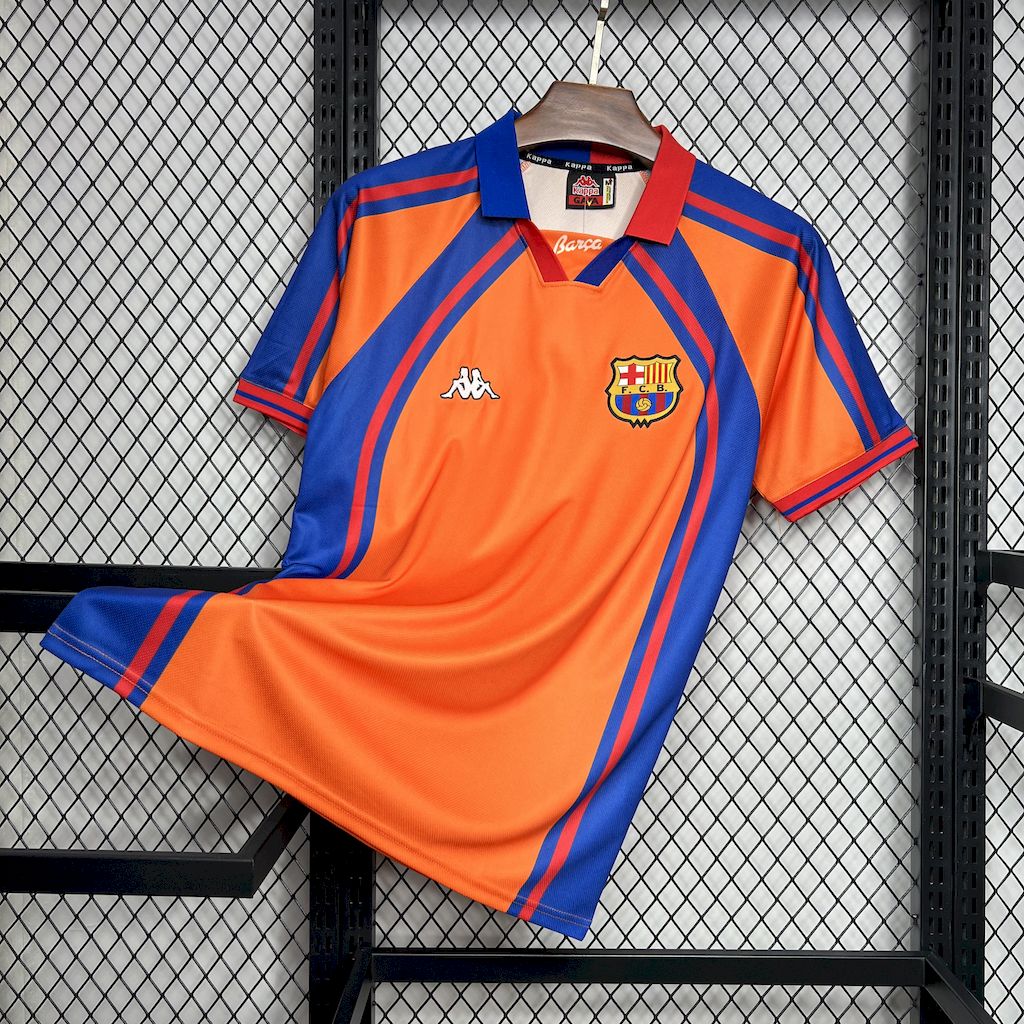 B.A.R.S.A Retro 1997-98 European Away Jersey - UnitedFutballJersey