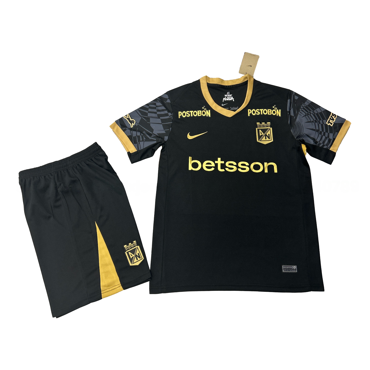 Atlético Nacional 25-26 Away Men's Adult Jersey Set - Fans Version - UnitedFutballJersey