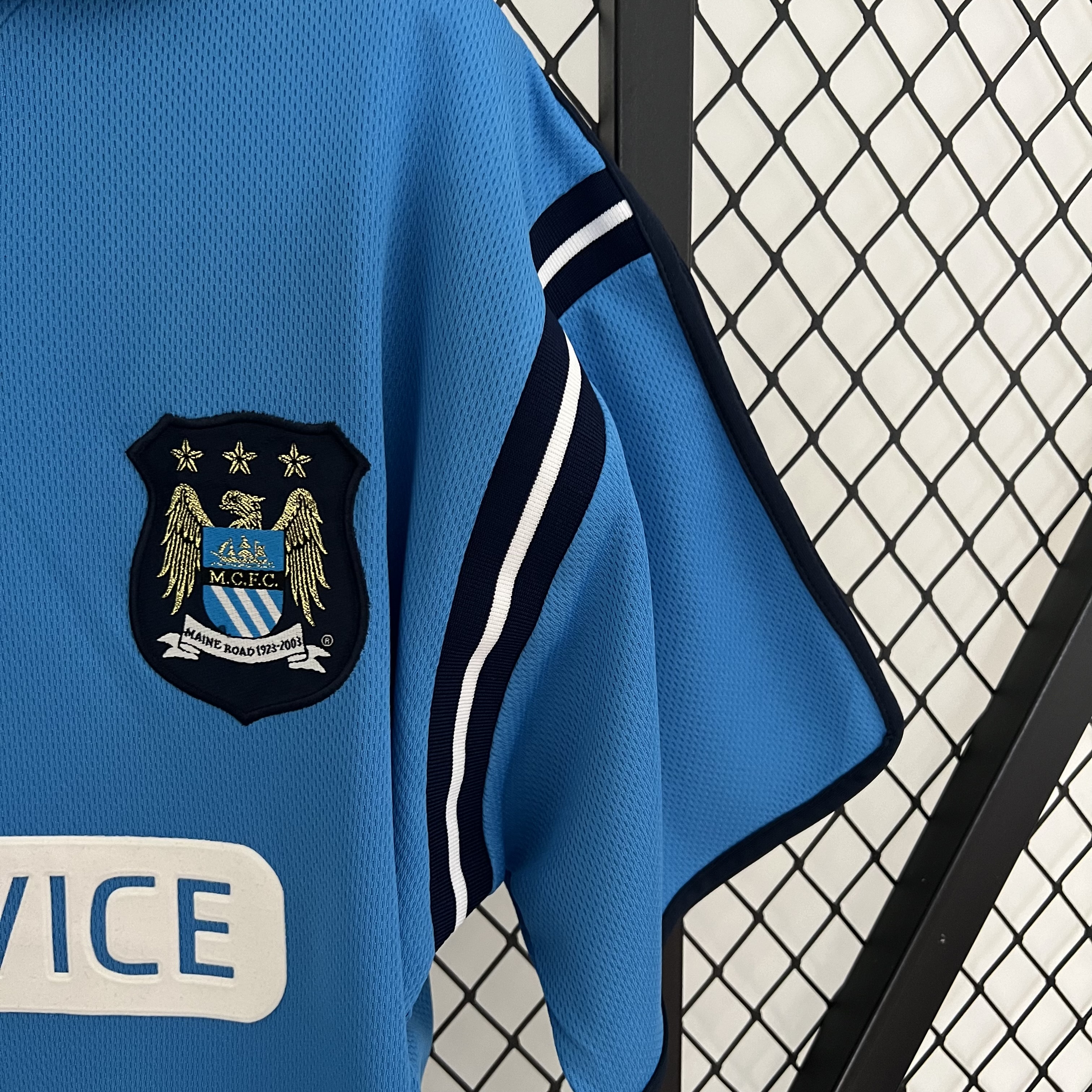 Retro Manchester City 2002-03 Home Stadium Jersey - UnitedFutballJersey
