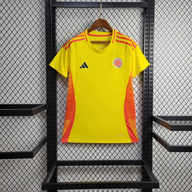 Women's Colombia 2024 Home Stadium Jersey - UnitedFutballJersey