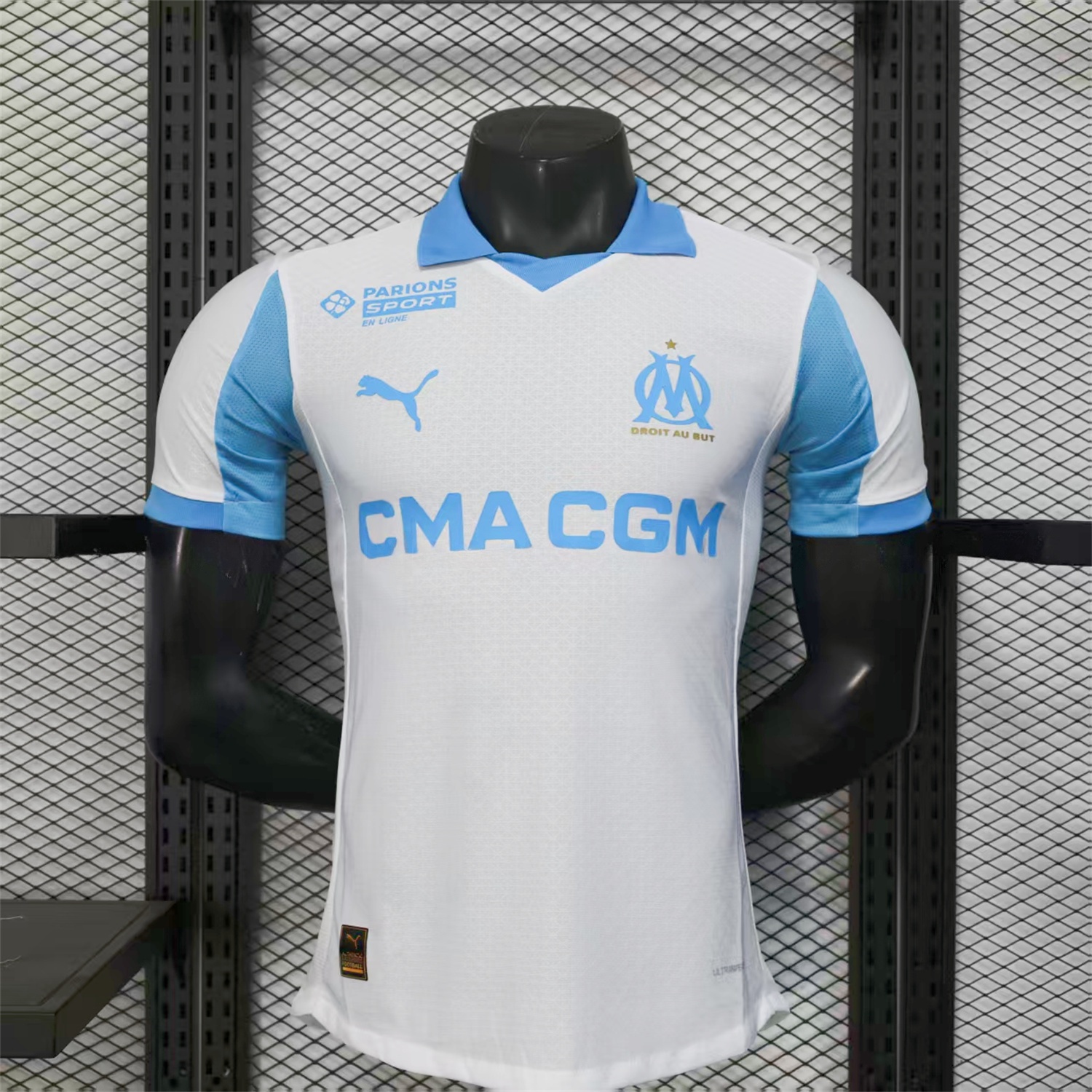 Marseille 25-26 Home Jersey - Player Version - UnitedFutballJersey