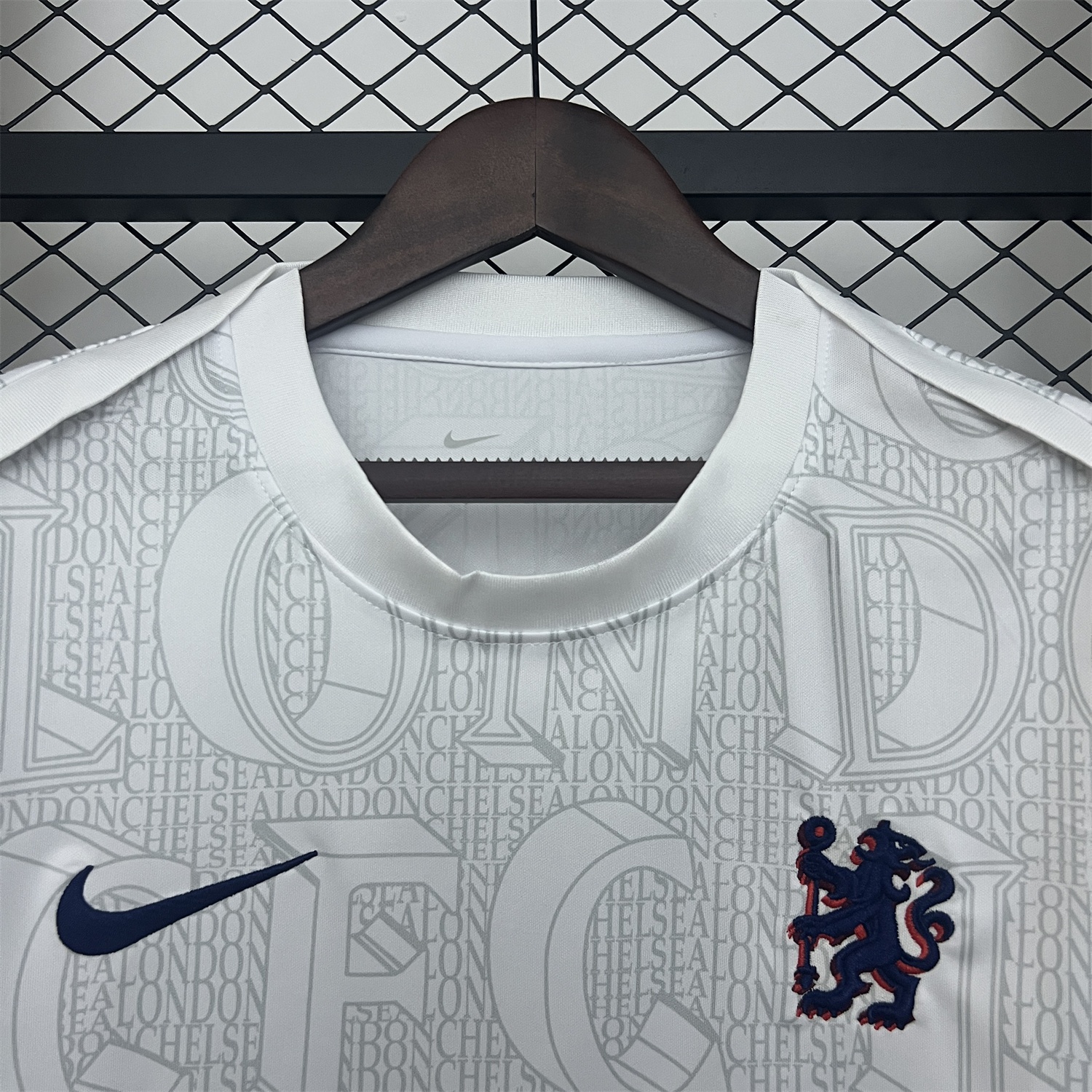 C.H.E.L.S.E.A 25-26 White Pre-Match Training Jersey - Fans Version - UnitedFutballJersey