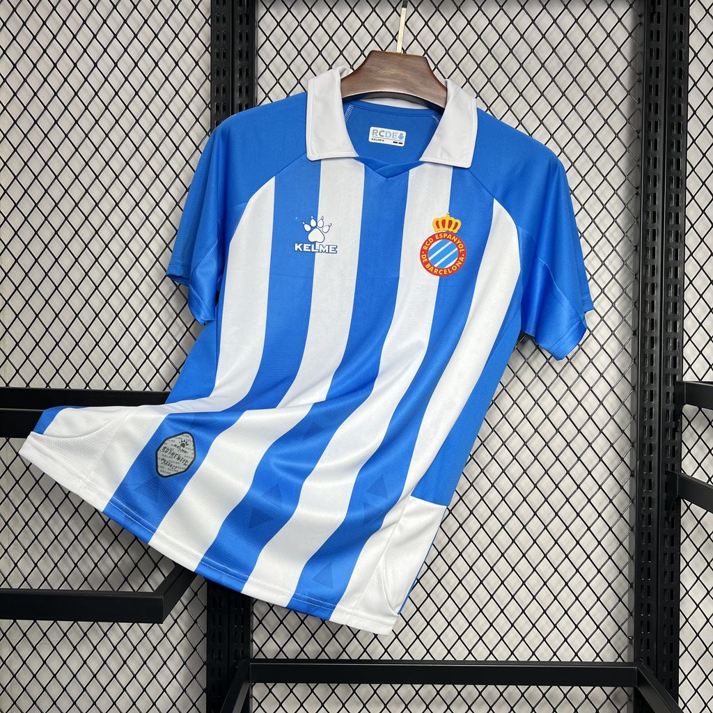 RCD Espanyol 24-25 Home Stadium Jersey - Fans Version - UnitedFutballJersey