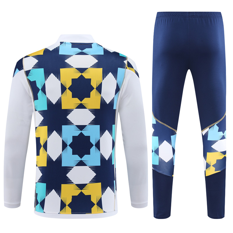 Algeria 23-24 Kids Long Sleeve Training Set Camouflage - UnitedFutballJersey
