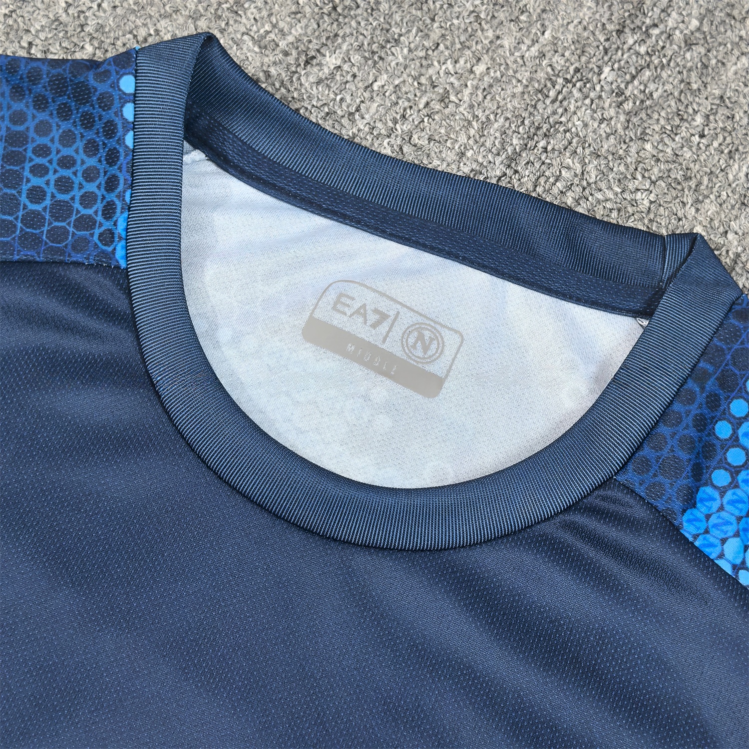 Napoli 24-25 Navy Blue Pre-Match Training Jersey - Fans Version - UnitedFutballJersey