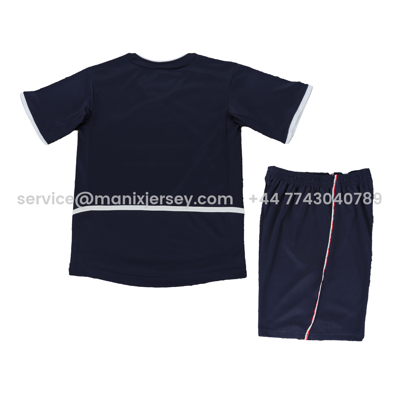 Retro Paris Saint-Germain PSG 2002-03 Home Kids Kit - UnitedFutballJersey