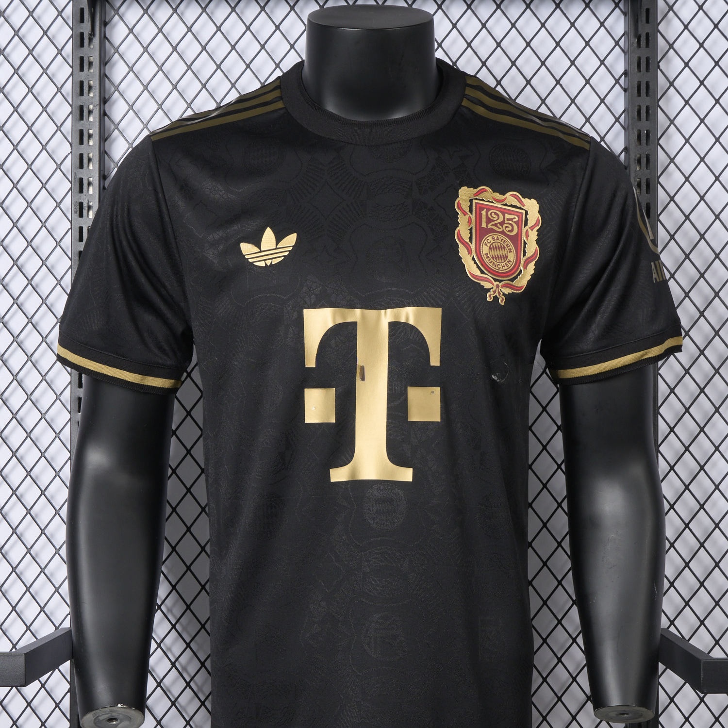 Bayern Munich 2025 Black 125th Anniversary Jersey - Player Version - UnitedFutballJersey