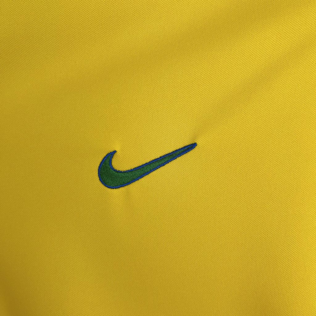 Retro Brazil 1997 Home Jersey - UnitedFutballJersey