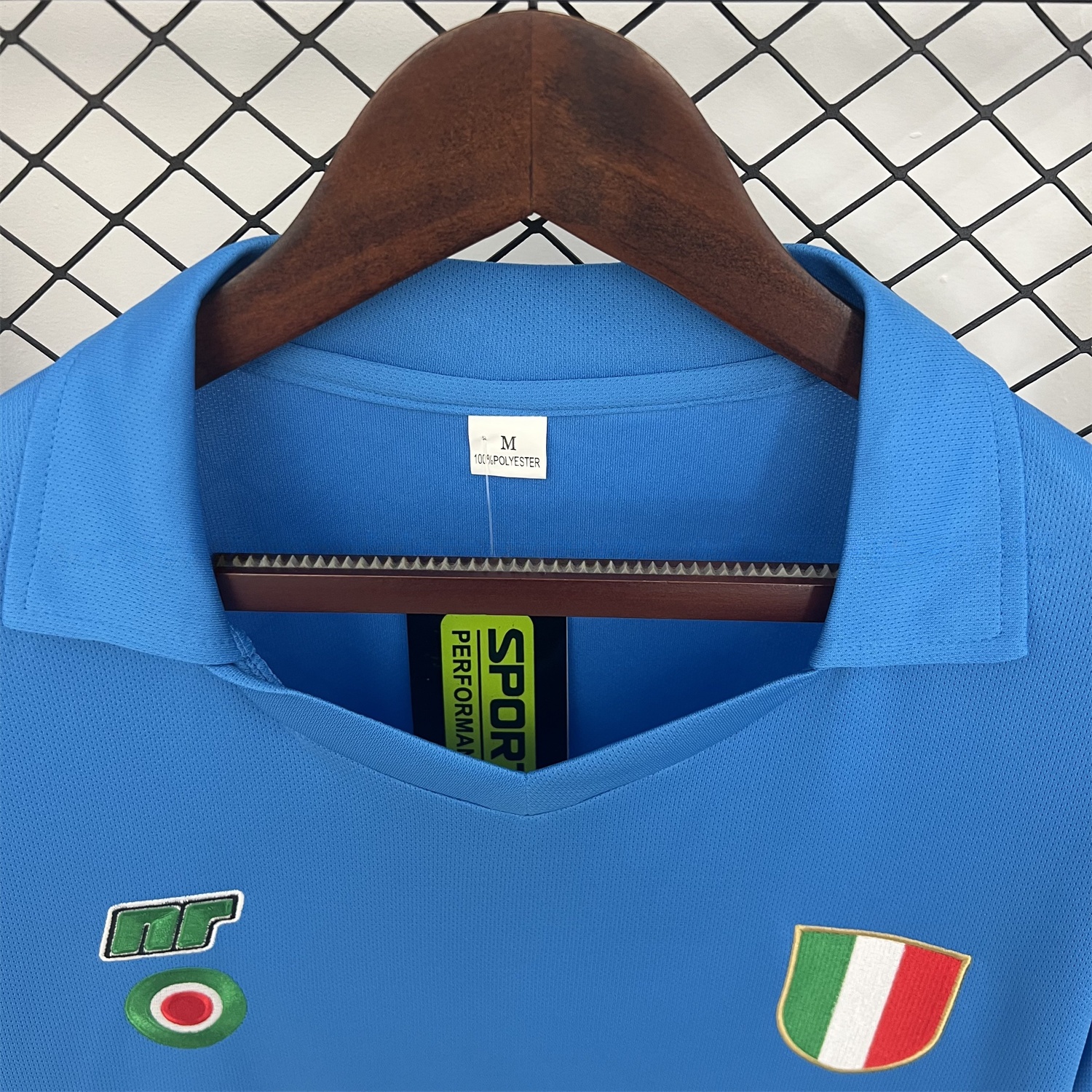 Retro Napoli 1987-88 Home Long Sleeves Jersey - UnitedFutballJersey