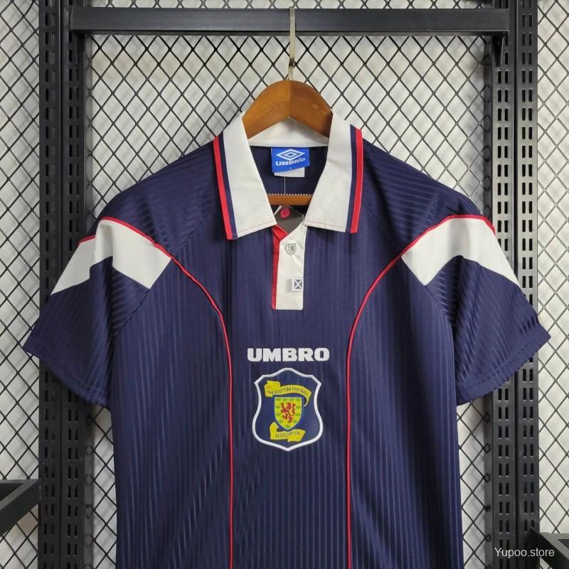 Retro S-c-o.t l.a-n.d 1996-98 Home Jersey - UnitedFutballJersey