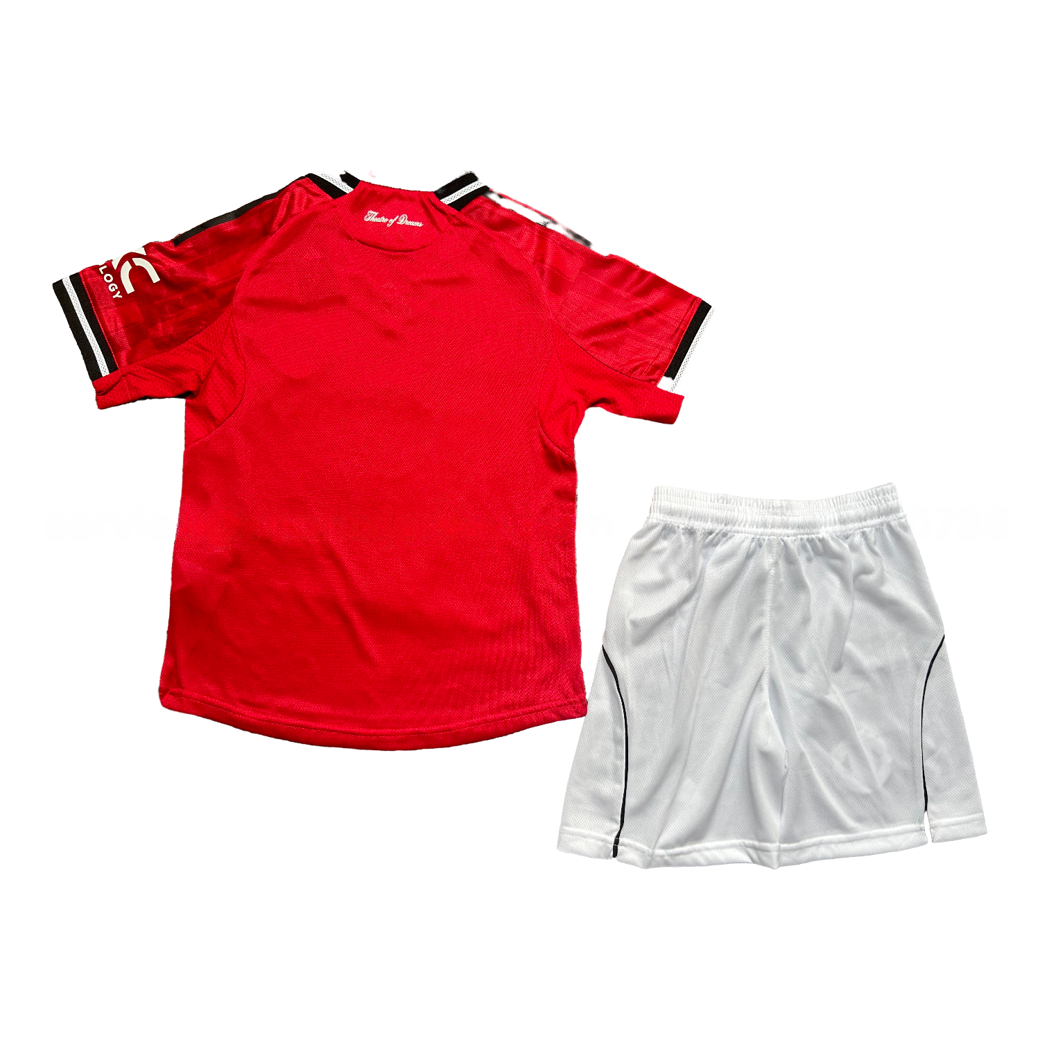 Manchester United 25-26 Home Kids Kit - Player Version - UnitedFutballJersey