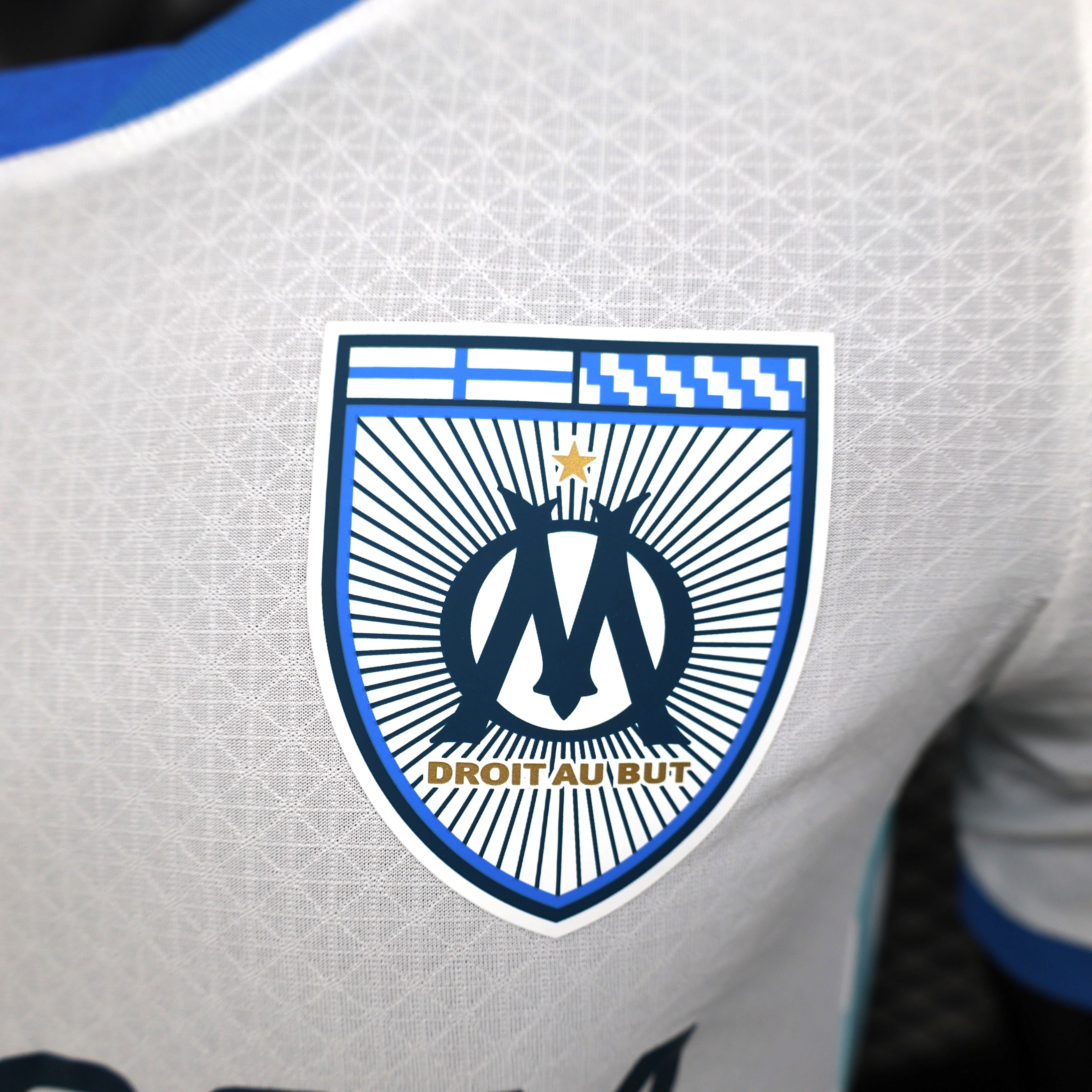 Marseille 24-25 Home Stadium Jersey - Player Version - UnitedFutballJersey