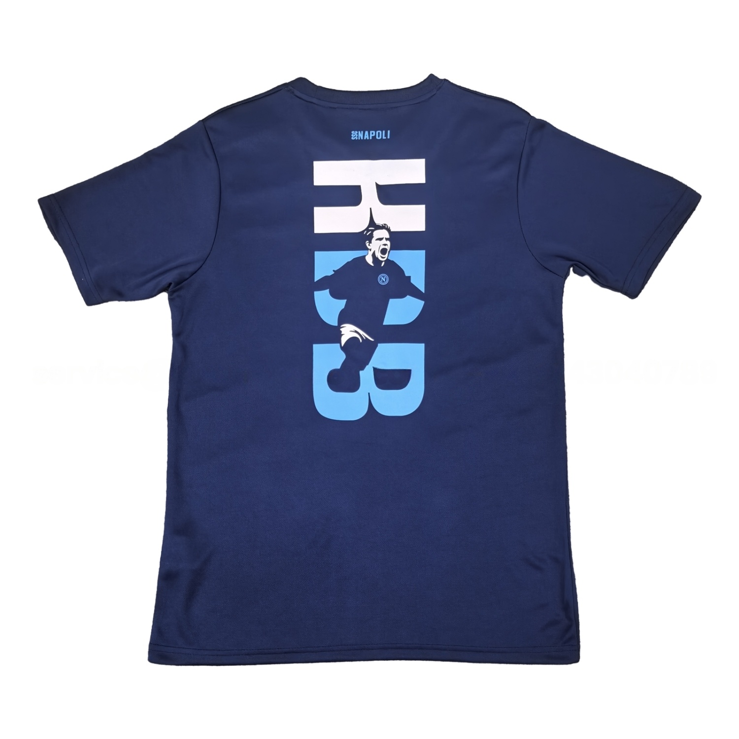 Napoli 25-26 KDB Special Commemorative Blue T-Shirt - UnitedFutballJersey