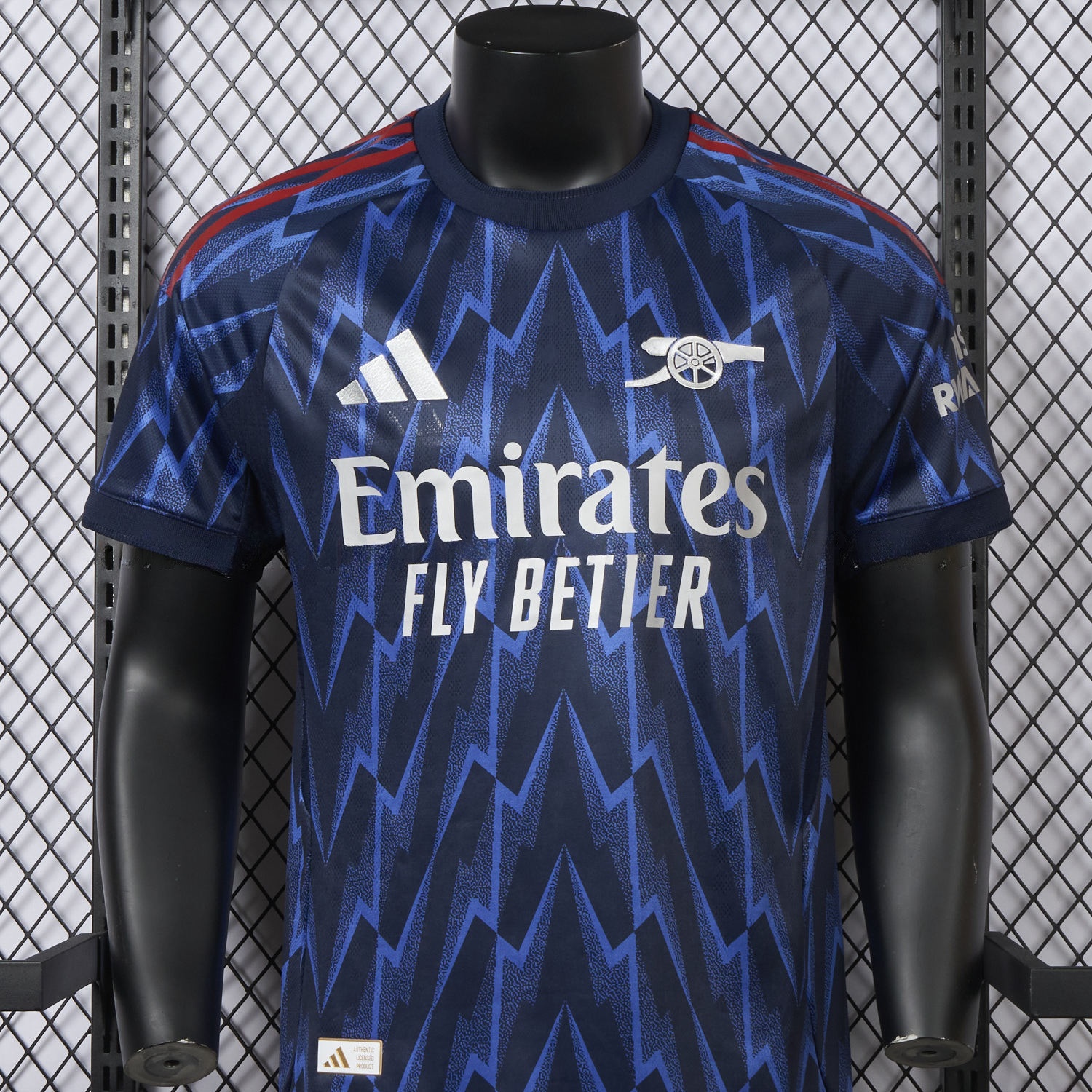Arsenal 25-26 Away Blue Jersey - Player Version - UnitedFutballJersey