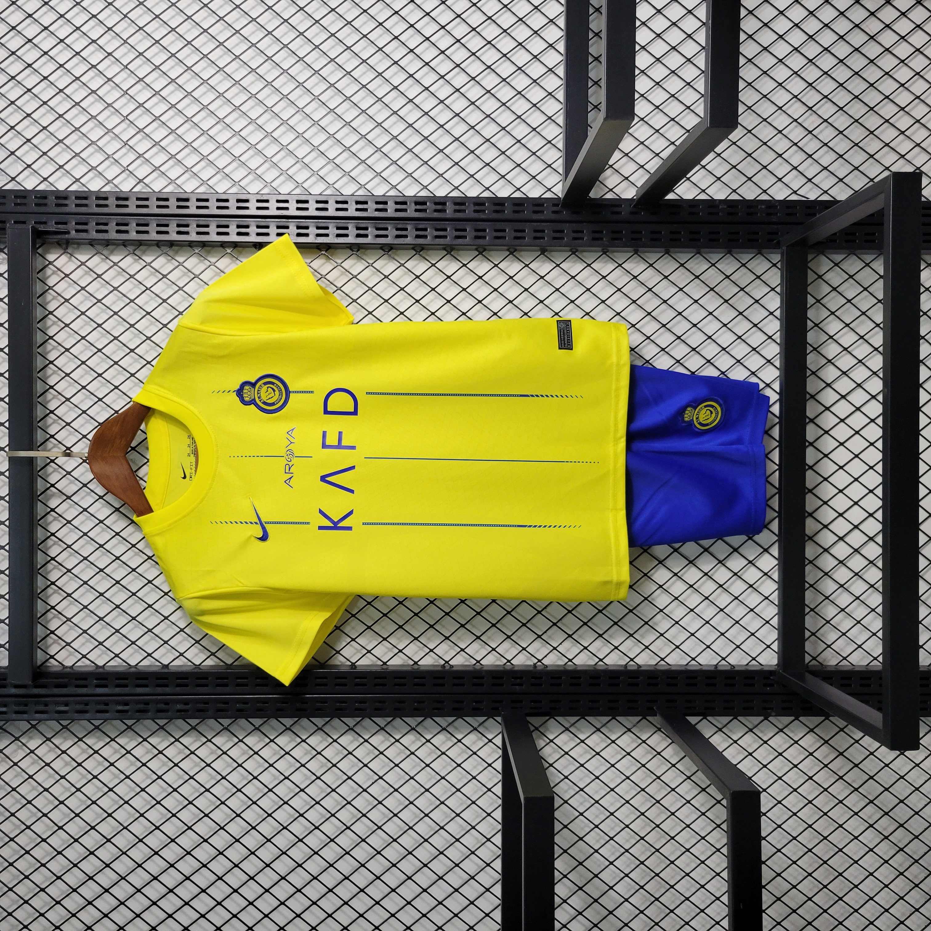 Al Nassr Riyadh Victory 23-24 Home Kids Kit - UnitedFutballJersey