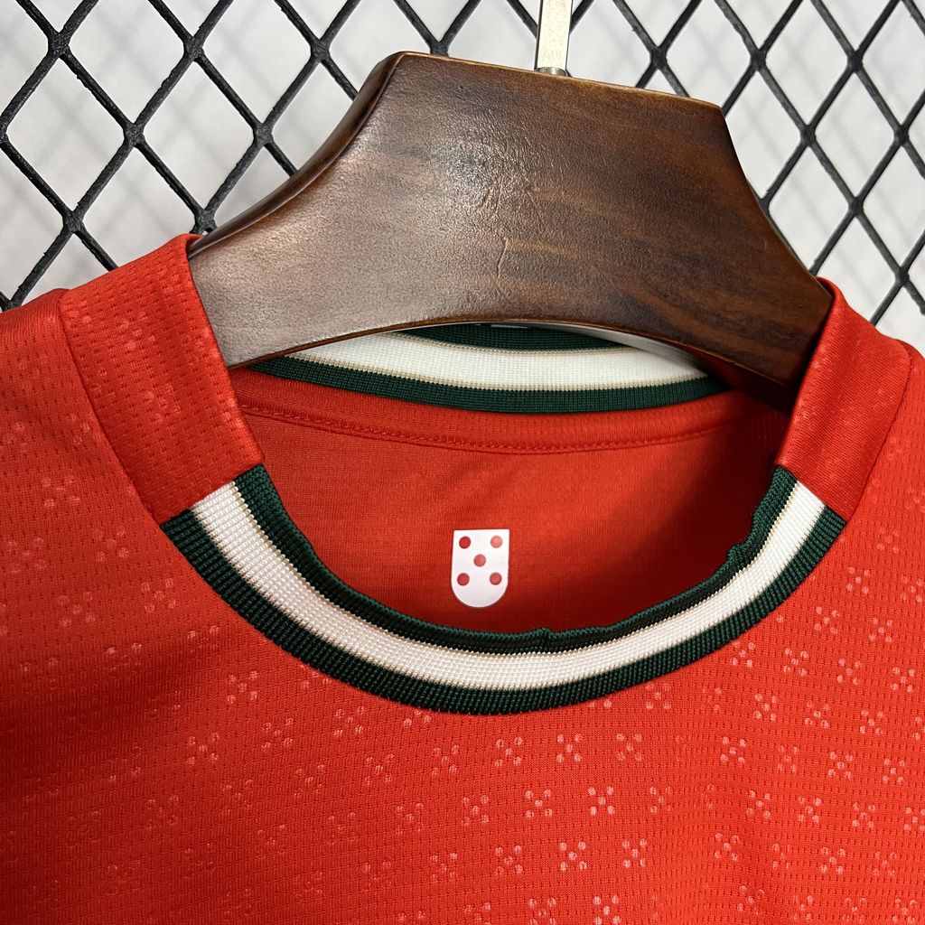 Portugal 2025-26 Home Jersey - Fans Version - UnitedFutballJersey