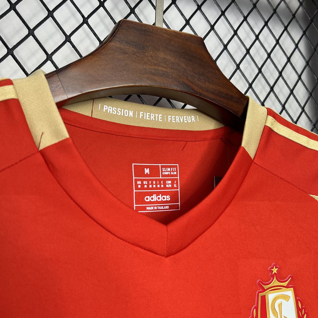 Standard Liege 24-25 Home Stadium Jersey - Fans Version - UnitedFutballJersey