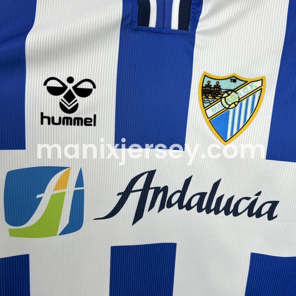 Málaga 24-25 La Liga Promotion 25th Anniversary Jersey - Fans Version - UnitedFutballJersey