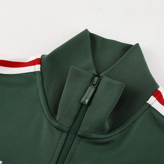 Mexico 23-24 Jacket Training Tracksuit - Green - UnitedFutballJersey