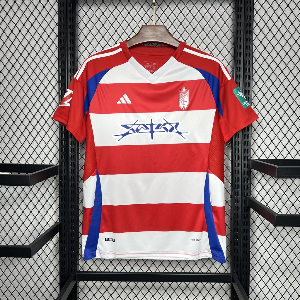 Granada CF 24-25 Home Stadium Jersey - Fans Version - UnitedFutballJersey