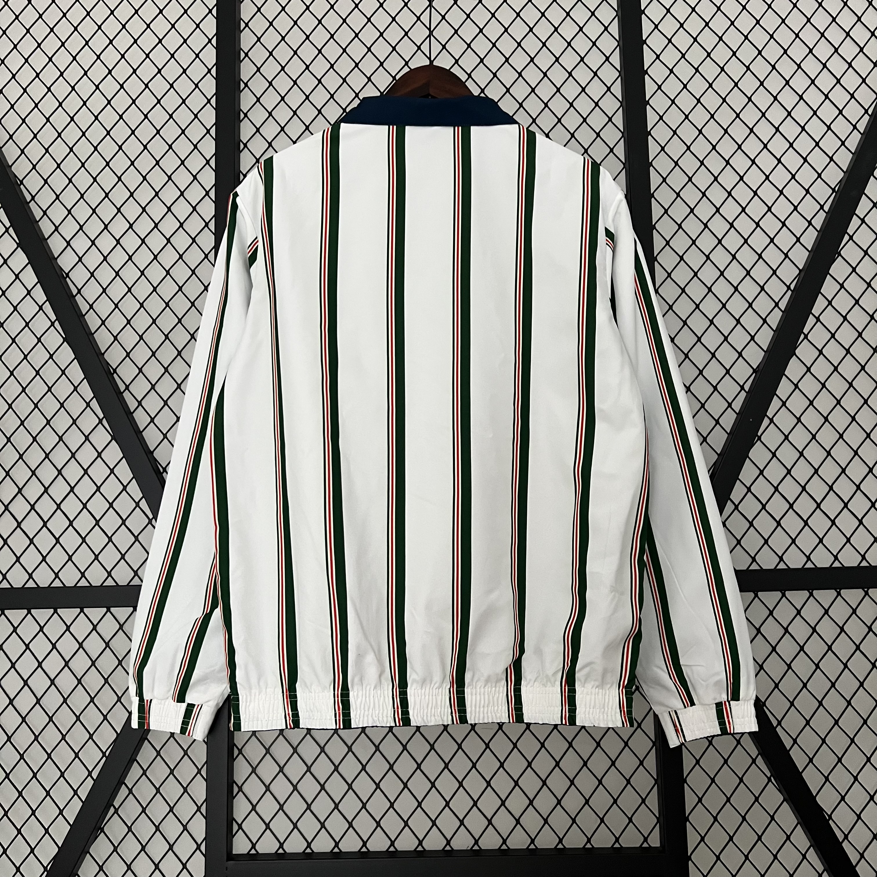 B.A.R.S.A 23-24 Player Reversible Windbreaker - White & Blue - UnitedFutballJersey