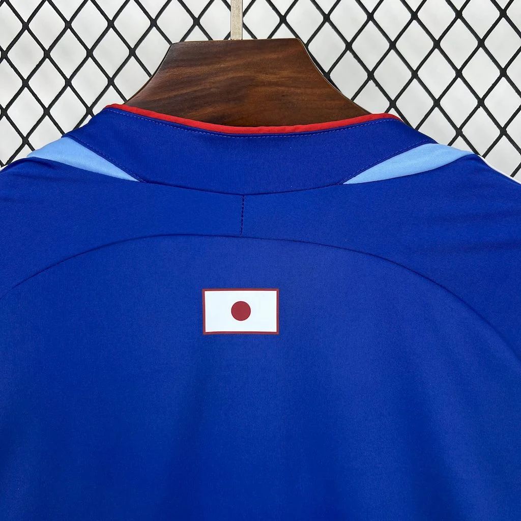 Retro Japan 2006 Home Long Sleeves Jersey - UnitedFutballJersey