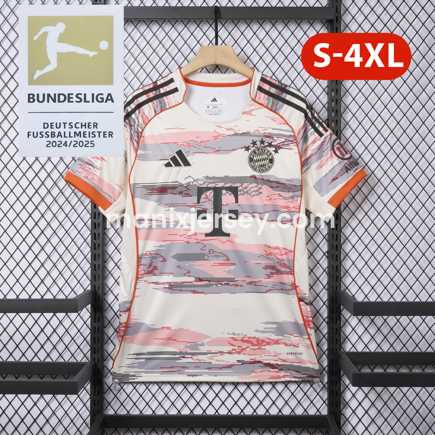 Bayern Munich 25-26 Away Jersey - Fans Version - UnitedFutballJersey
