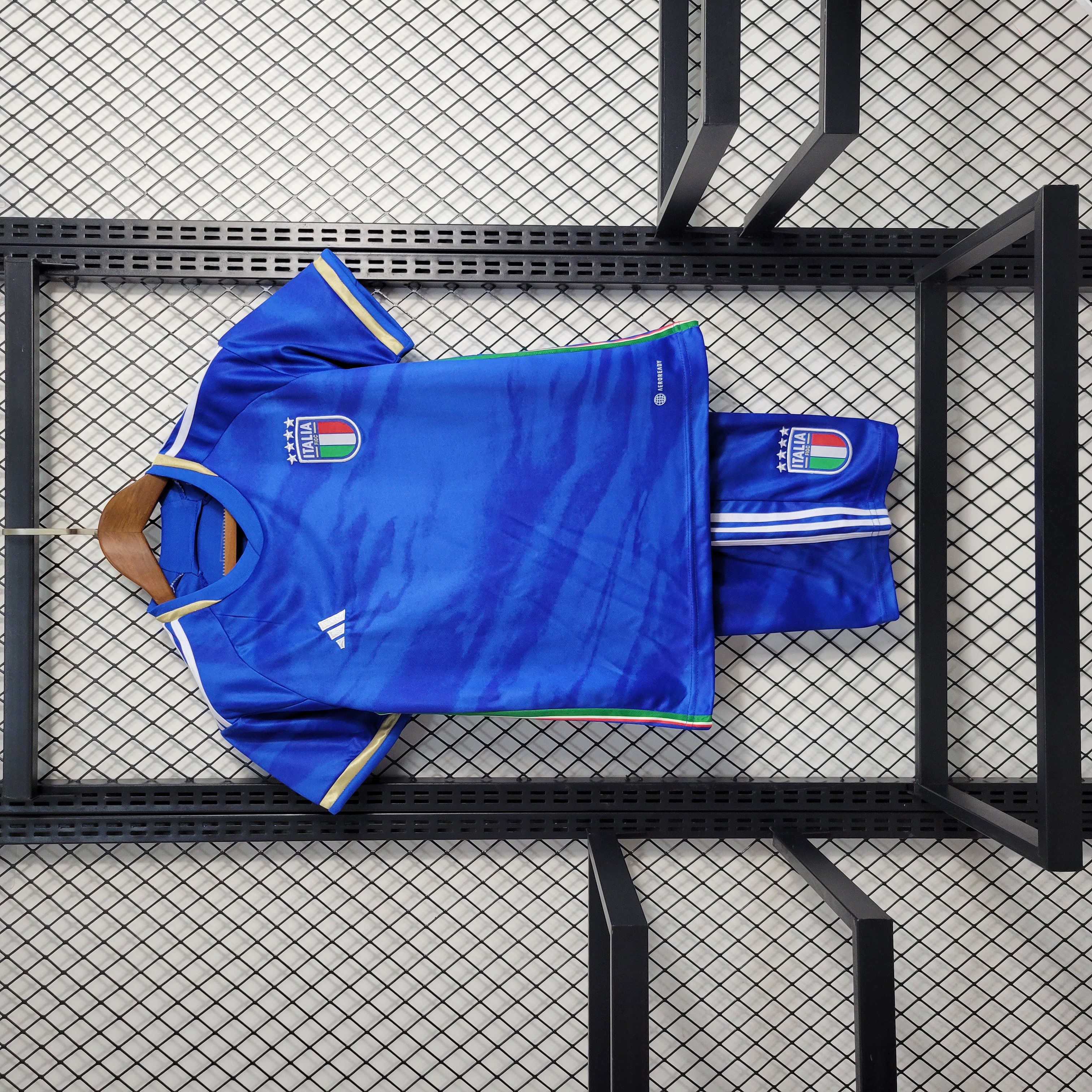 Italy 23-24 Home Kids Kit - UnitedFutballJersey