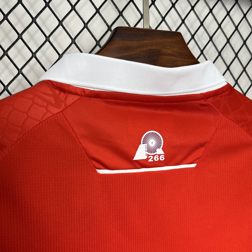 Wrexham 24-25 Home Stadium Jersey - Fans Version - UnitedFutballJersey