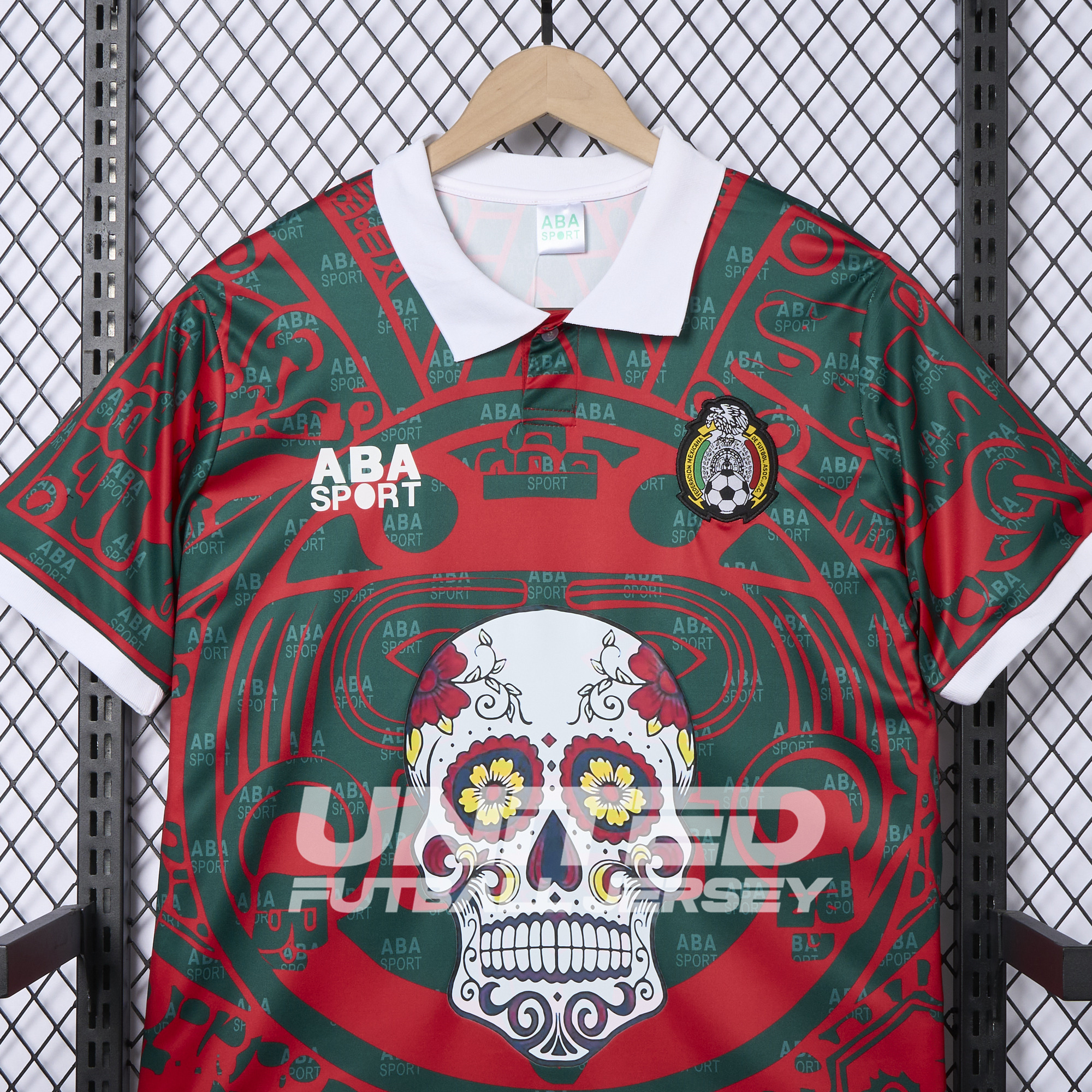 Mexico 2024 Red Skull Special Edition Jersey - Fans Version - UnitedFutballJersey