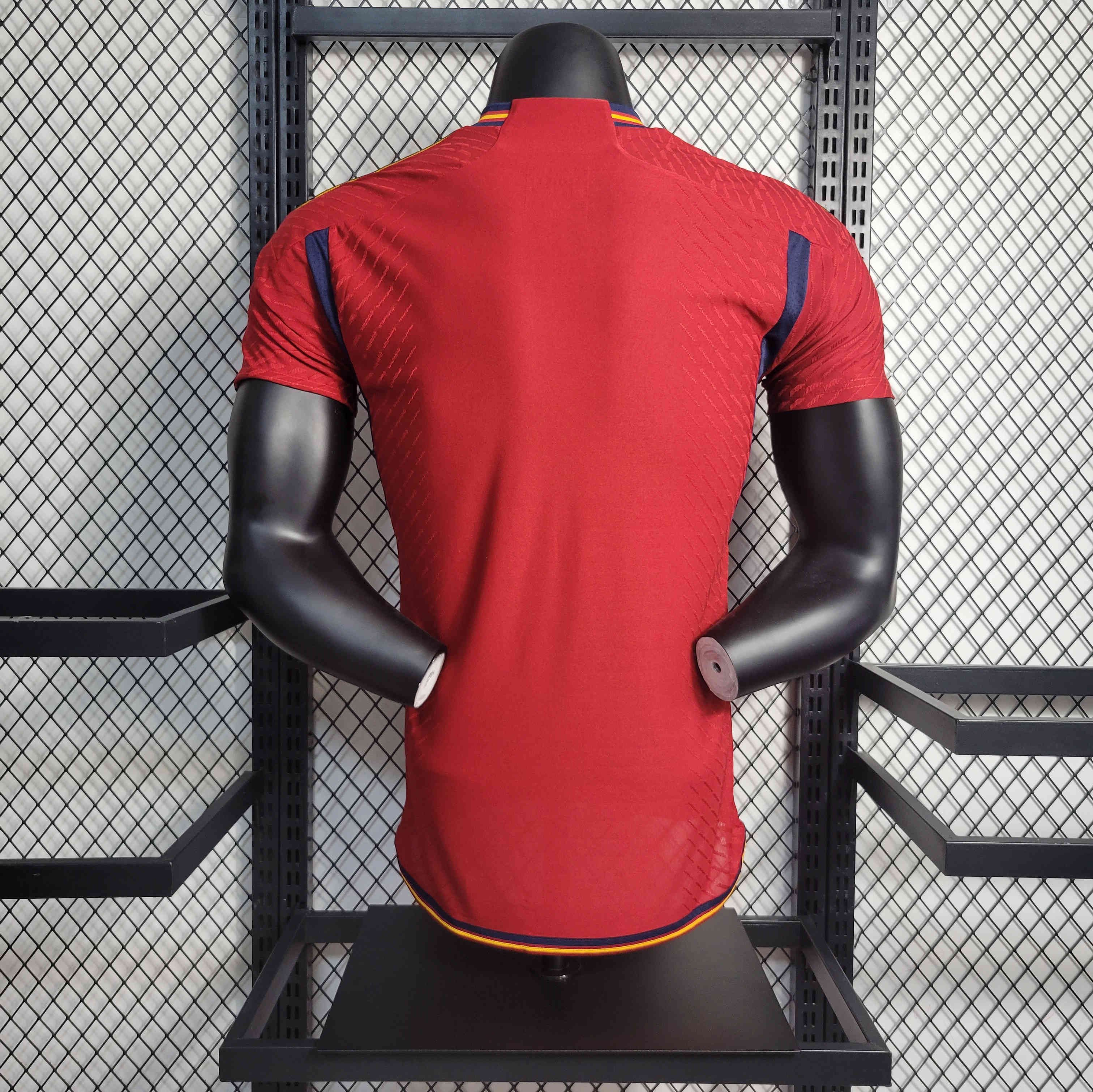 Spain 22-23 Home Jersey - Player Version - UnitedFutballJersey