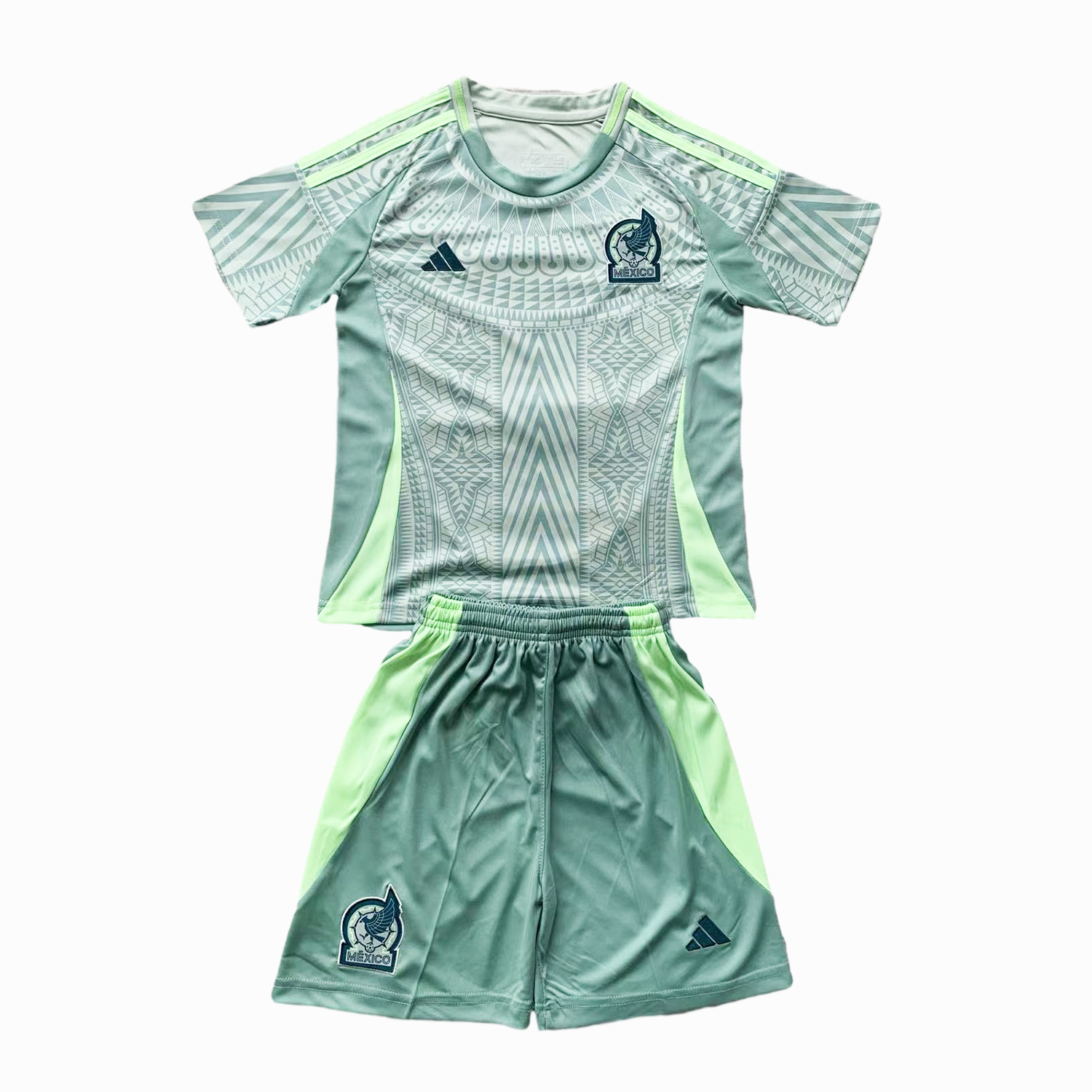 Mexico 2024 Away Goalkeeper Kids Kit - UnitedFutballJersey