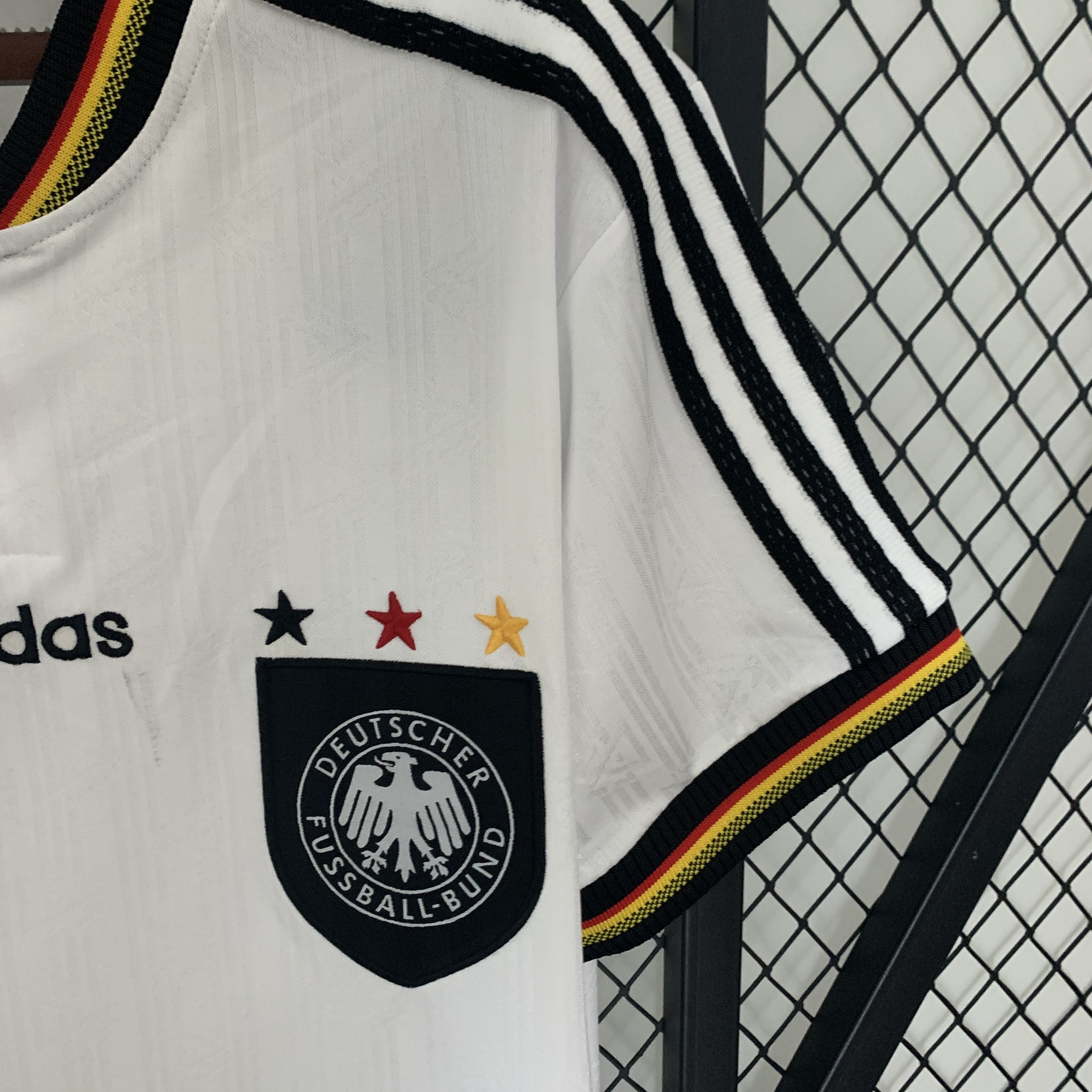 Retro Germany 1996 Home Stadium Jersey - UnitedFutballJersey